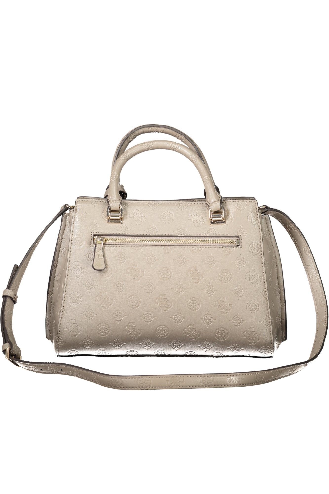 GUESS JEANS Umhängetasche, Elegante Damenhandtasche Beige mit Multifächern günstig online kaufen