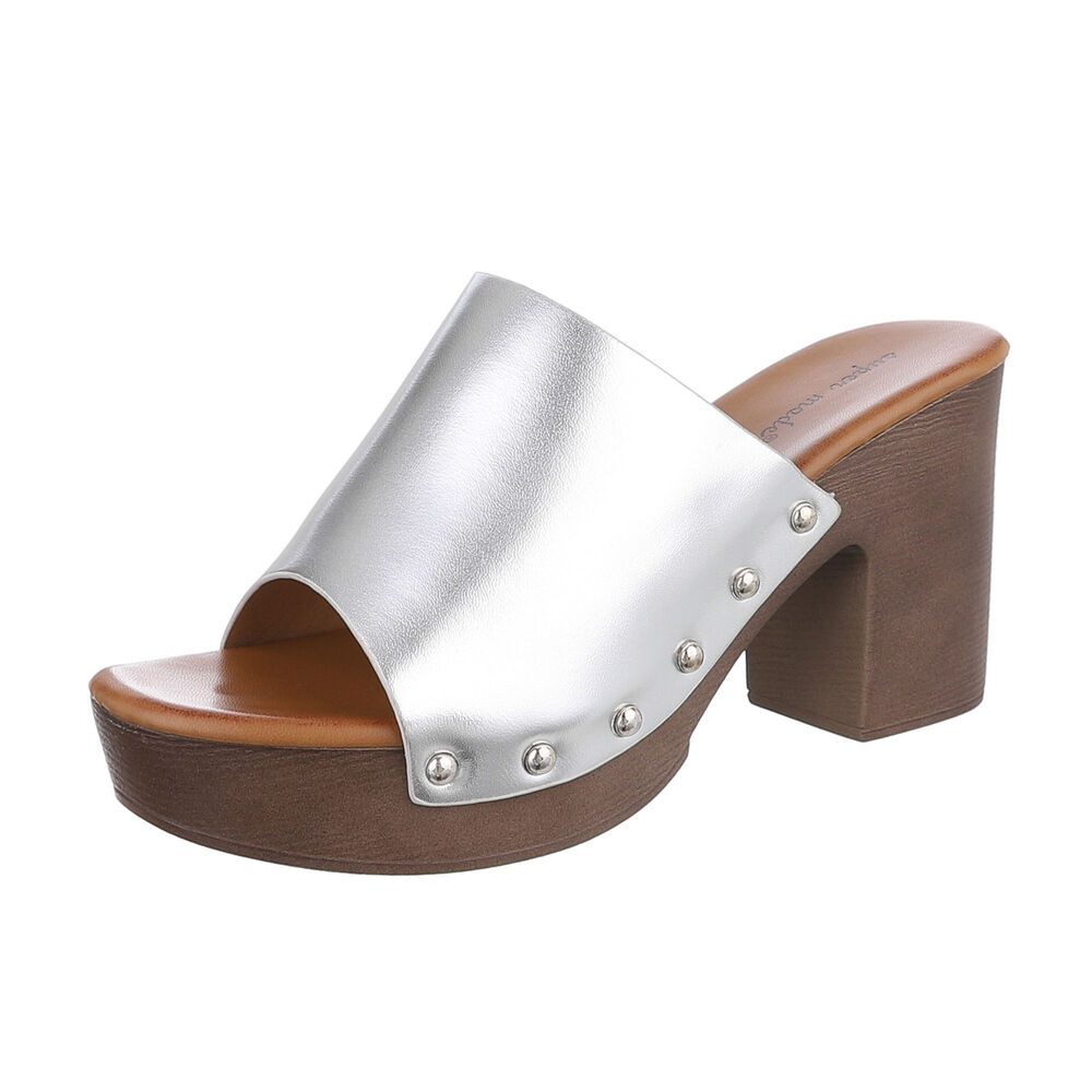 Ital-Design Damen Mules Freizeit Plateausandaletten (86706733) günstig online kaufen