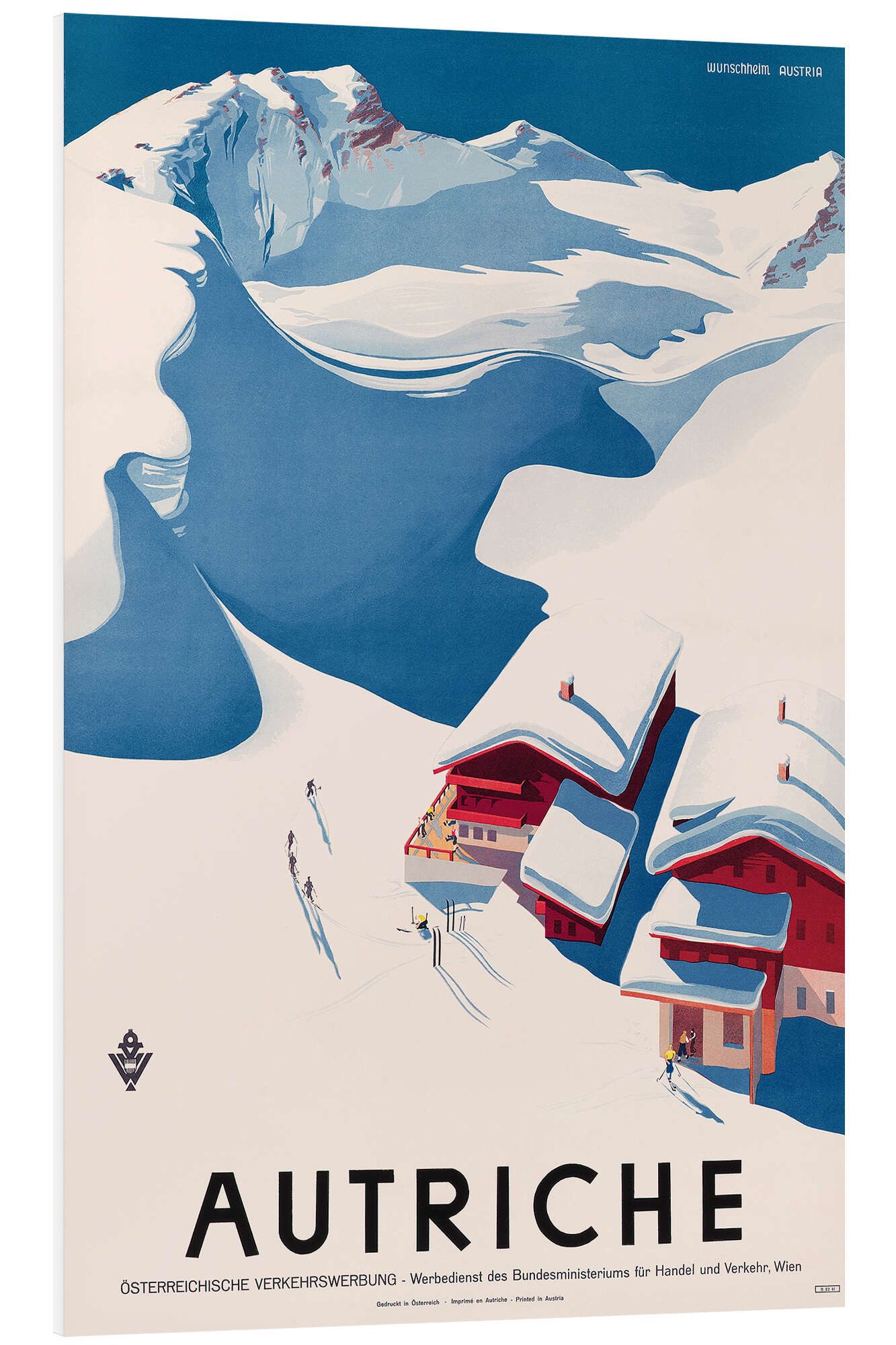 Forex-Bild Vintage Ski Collection
