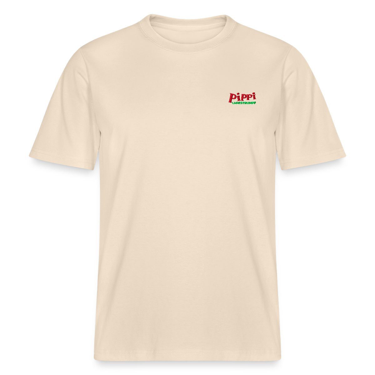 Spreadshirt T-Shirt Pippi Langstrumpf Logo Stick Relaxed Fit Unisex T-Shirt (1-tlg)