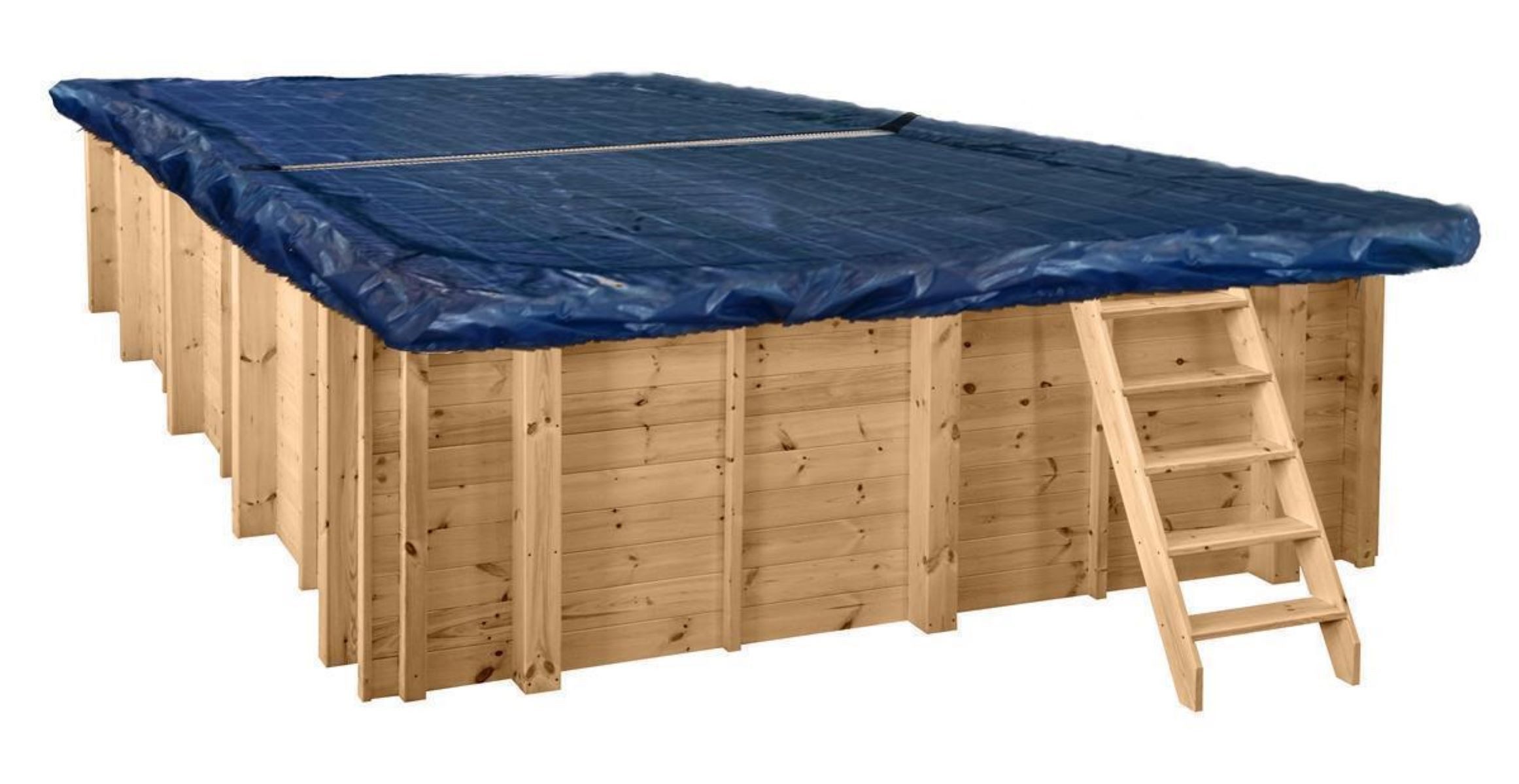 Pool-Abdeckplane Winterabdeckung für Holzpools