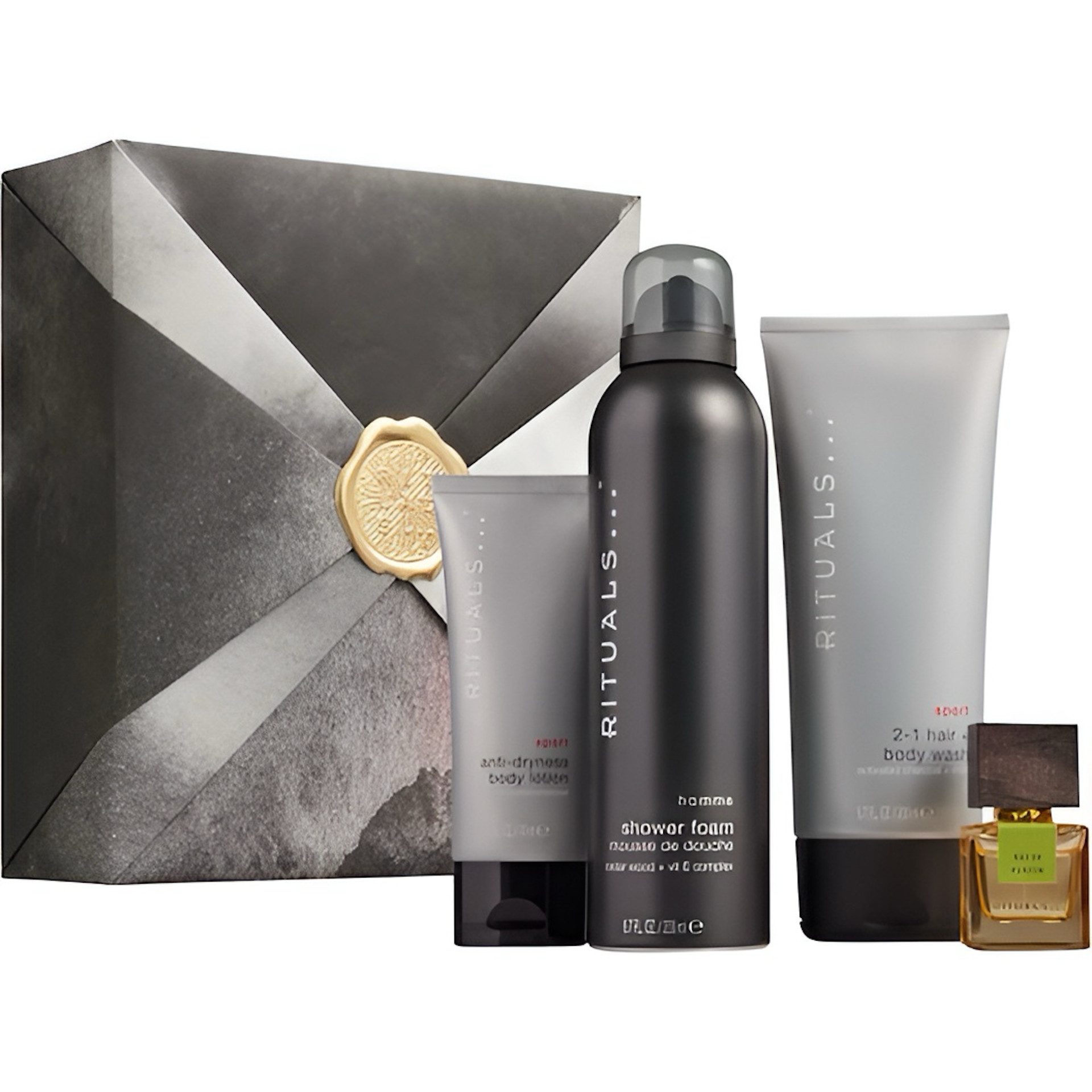 Pflege-Geschenkset The Ritual of Homme Männer Collection Medium Set mit Luxuriöse Parfüm
