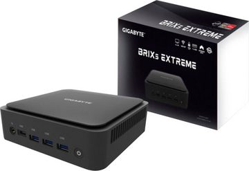 Gigabyte GB-BER3-5400 Barebone-PC (Intel Core i3 12100F, Radeon RX 6500 XT, 16 GB RAM, 480 GB SSD, Luftkühlung)