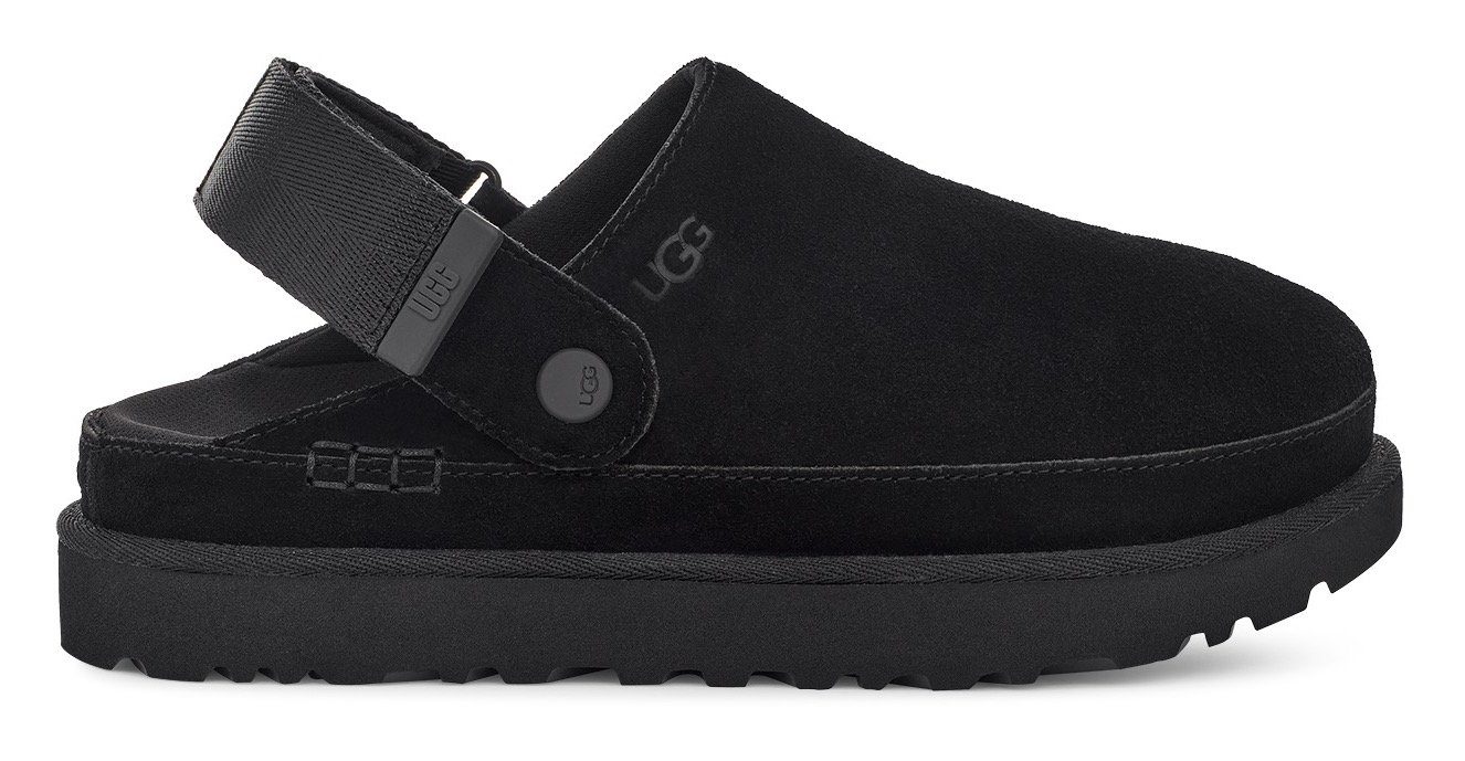 UGG Unisex W GOLDENSTAR CLOG Clog Homeslippers, Plateauschuh, Mule mit schwenkbarem Fersenriemen