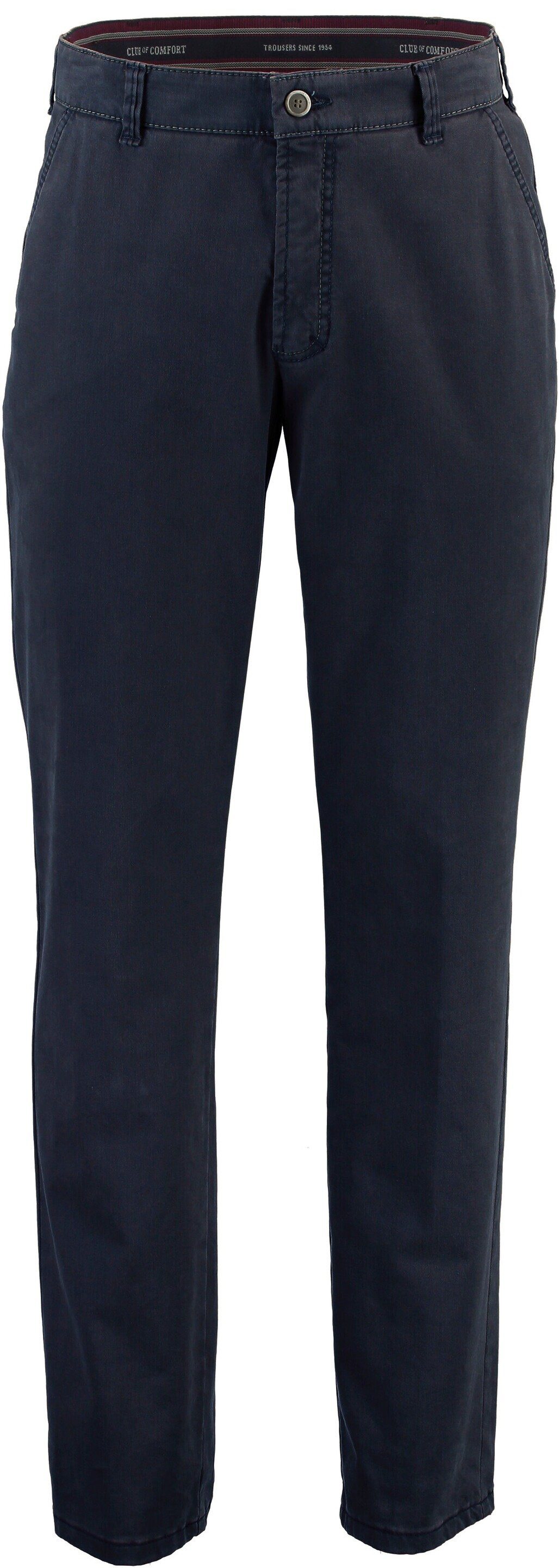 Club of Comfort Stoffhose CLUB OF COMFORT High Stretch Baumwoll-Hose marine Garvey Flat-Front. € 109,95