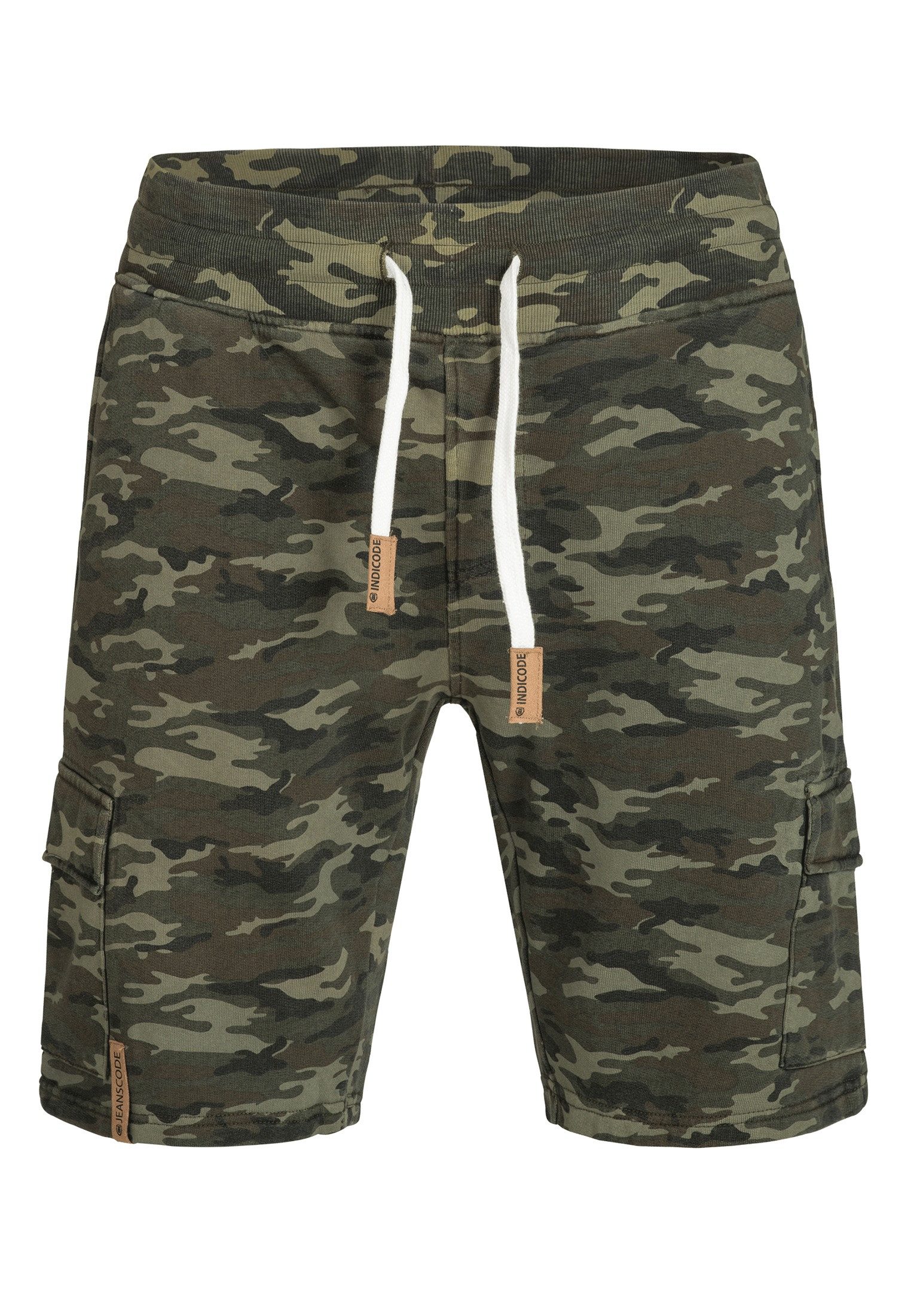 Indicode Sweatshorts White Rock günstig online kaufen