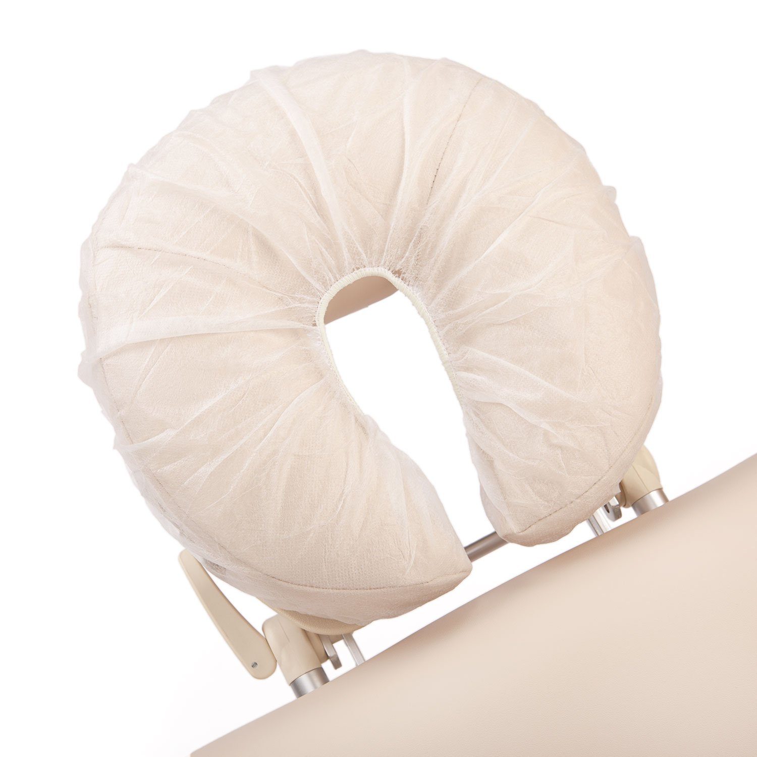 Welltouch Massagegerät Einweg Kopfstützenbezug in Hörnchenform, m. Rundum-Gummizug, 100 St., 100-tlg.