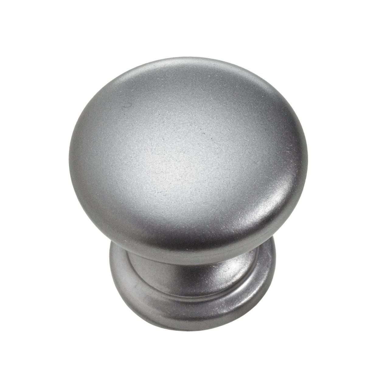 Möbelknopf Hettich Möbelknopf Kunststoff grau Ø 25,0 mm - 1