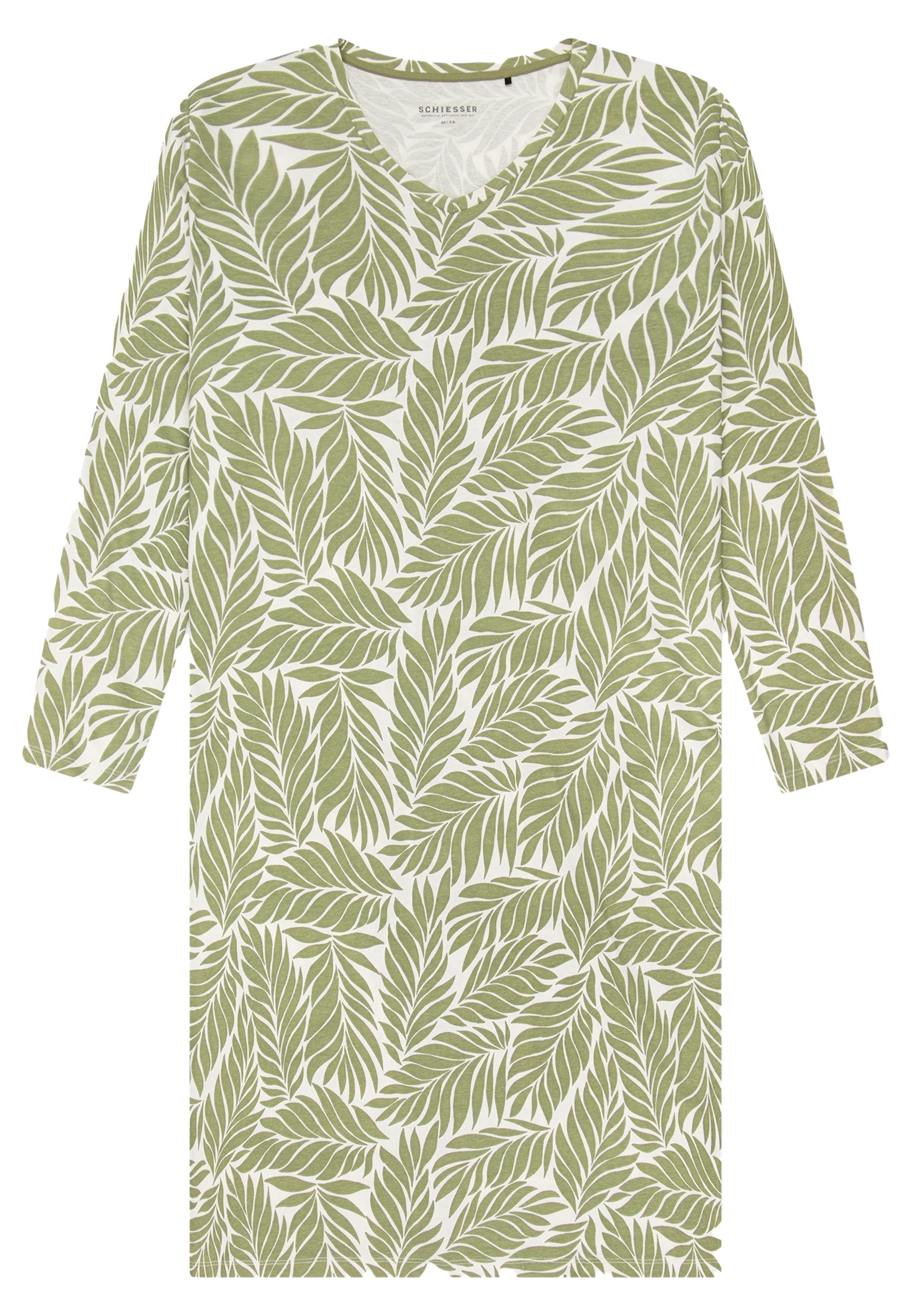 Schiesser Nachthemd Comfort Essentials (1-tlg) Nachthemd - Baumwolle - Atmu günstig online kaufen