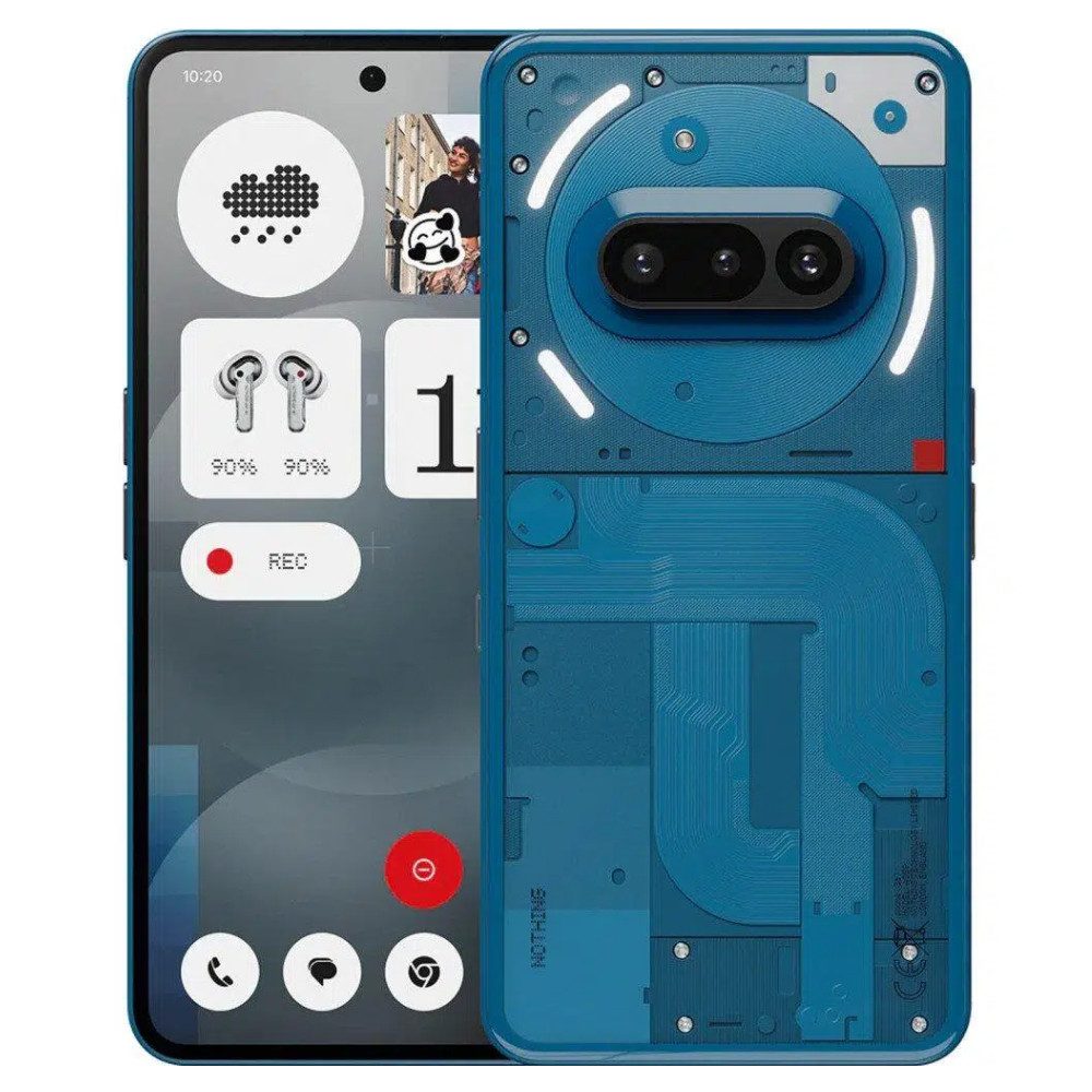 NOTHING Nothing Phone 3(a) 12GB+256GB Smartphone (6,77 Zoll, 256 GB Speicherplatz, 50 MP Kamera)