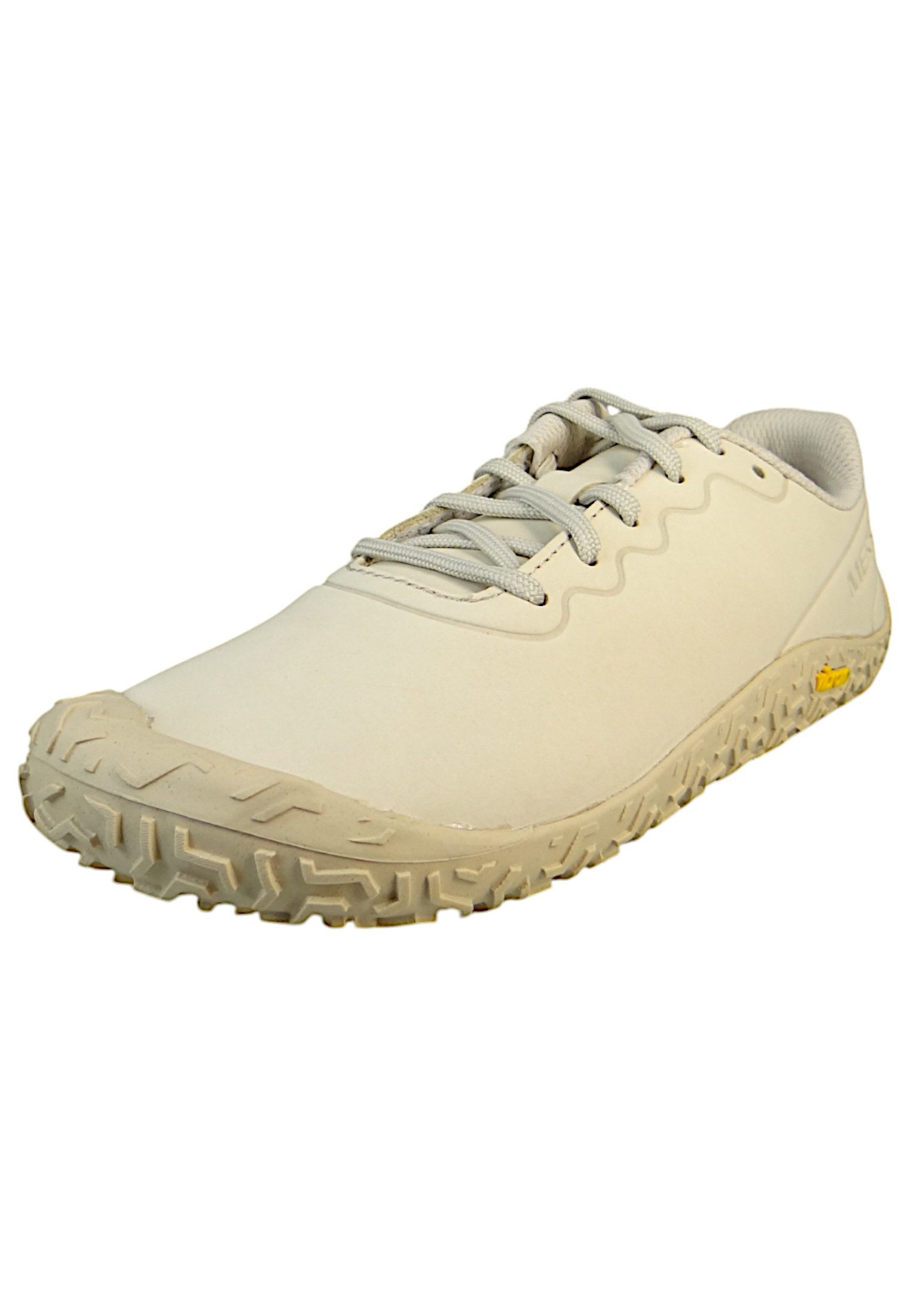 Merrell J068508 Vapor Glove 6 Leather Barefoot Eggshell Mokassin