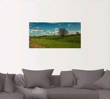Artland Wandbild Natur pur, Felder (1 St), als Leinwandbild, Wandaufkleber in verschied. Größen