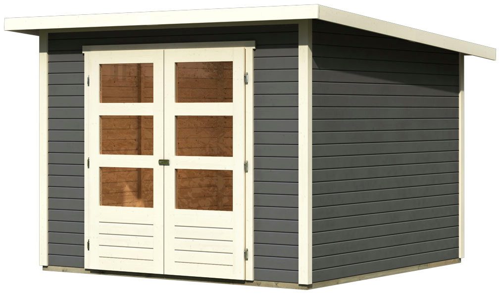 KONIFERA Gartenhaus Floreana 4, BxT: 246x246 cm