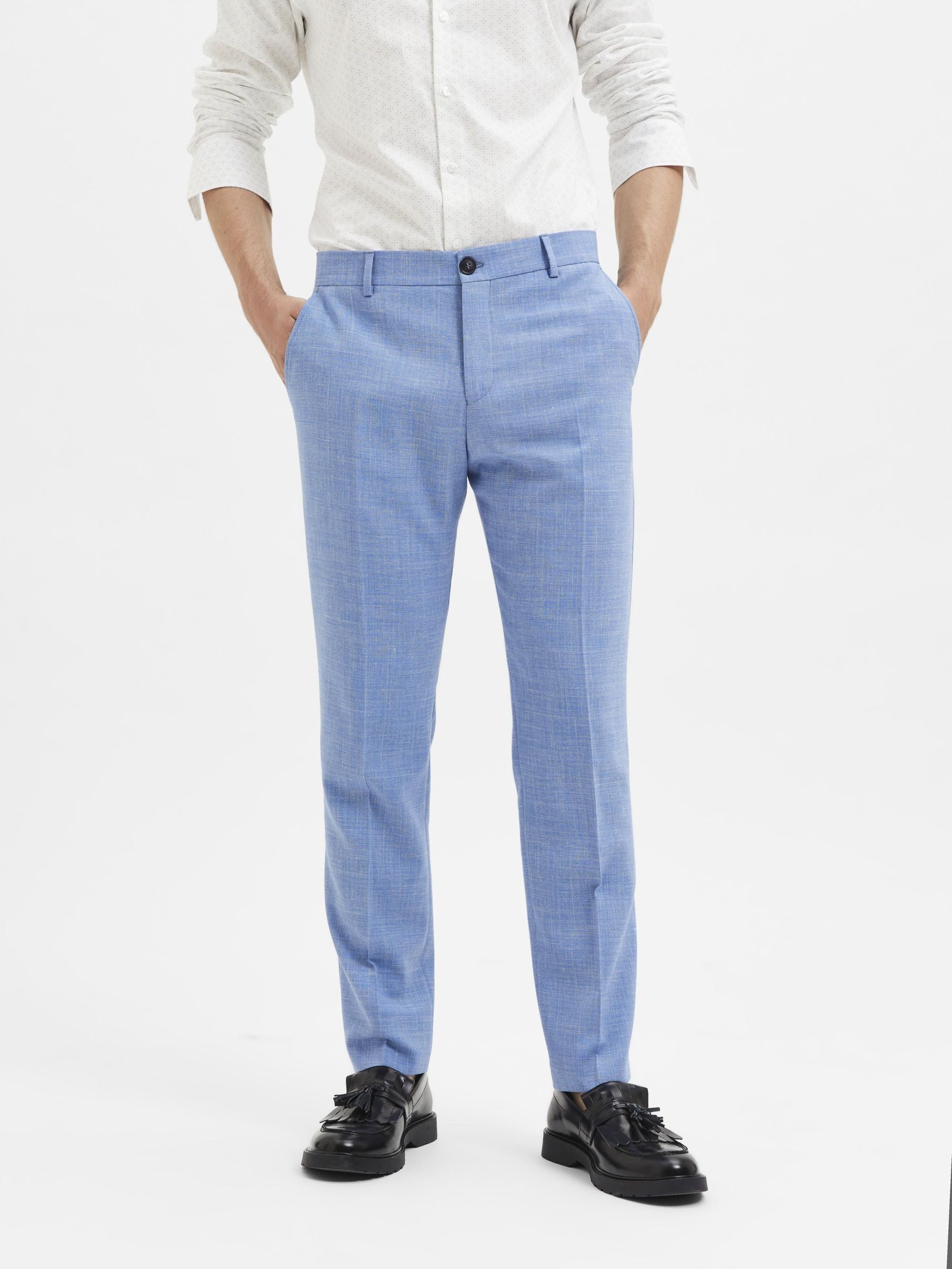 SELECTED HOMME Anzughose -  Leinenhose  SLHSLIM-OASIS LINEN -  Slim Fit