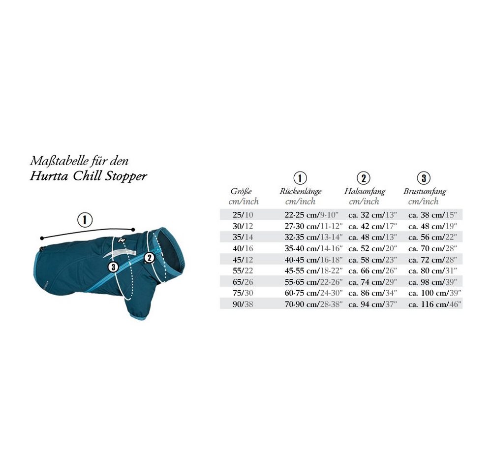 Thumbnail - HURTTA Hundemantel Hundemantel Chill Stopper braun