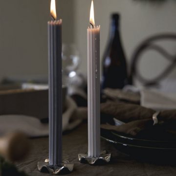 sagaform Kerzenhalter Kerzenhalter SIGNE 2er-Set, Für 2 Tisch-Stabkerzen, Durchmesser ca. 2 cm (handelsüblich)