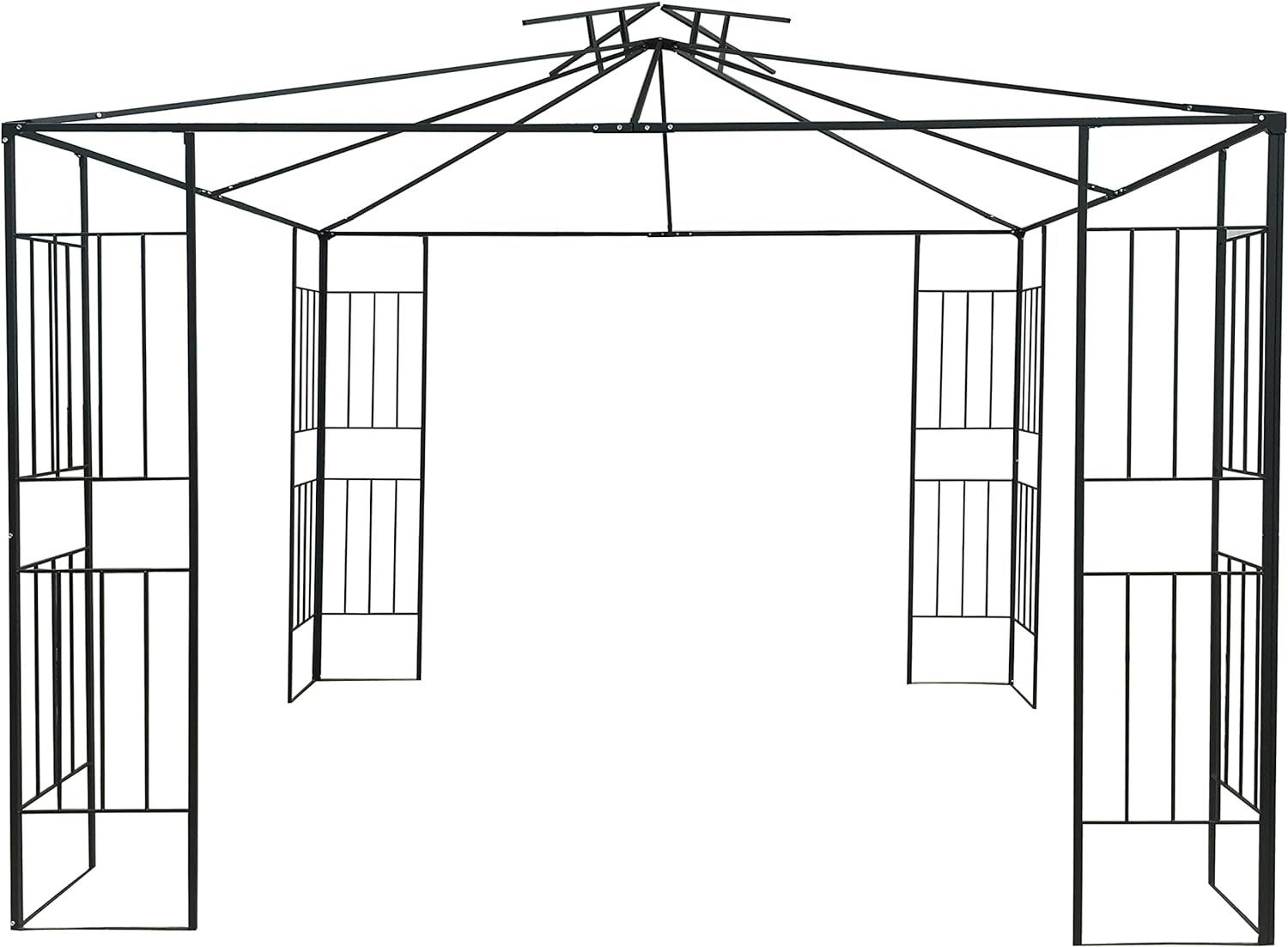 habeig Grillpavillon Pavillongestell Metall Pavillon 3x3m günstig online kaufen
