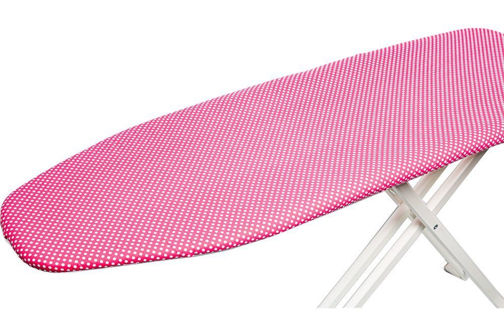 Dekonaz Bügelbrettbezug Bügelbrettbezug, Baumwolle, 122x38 cm, Pink