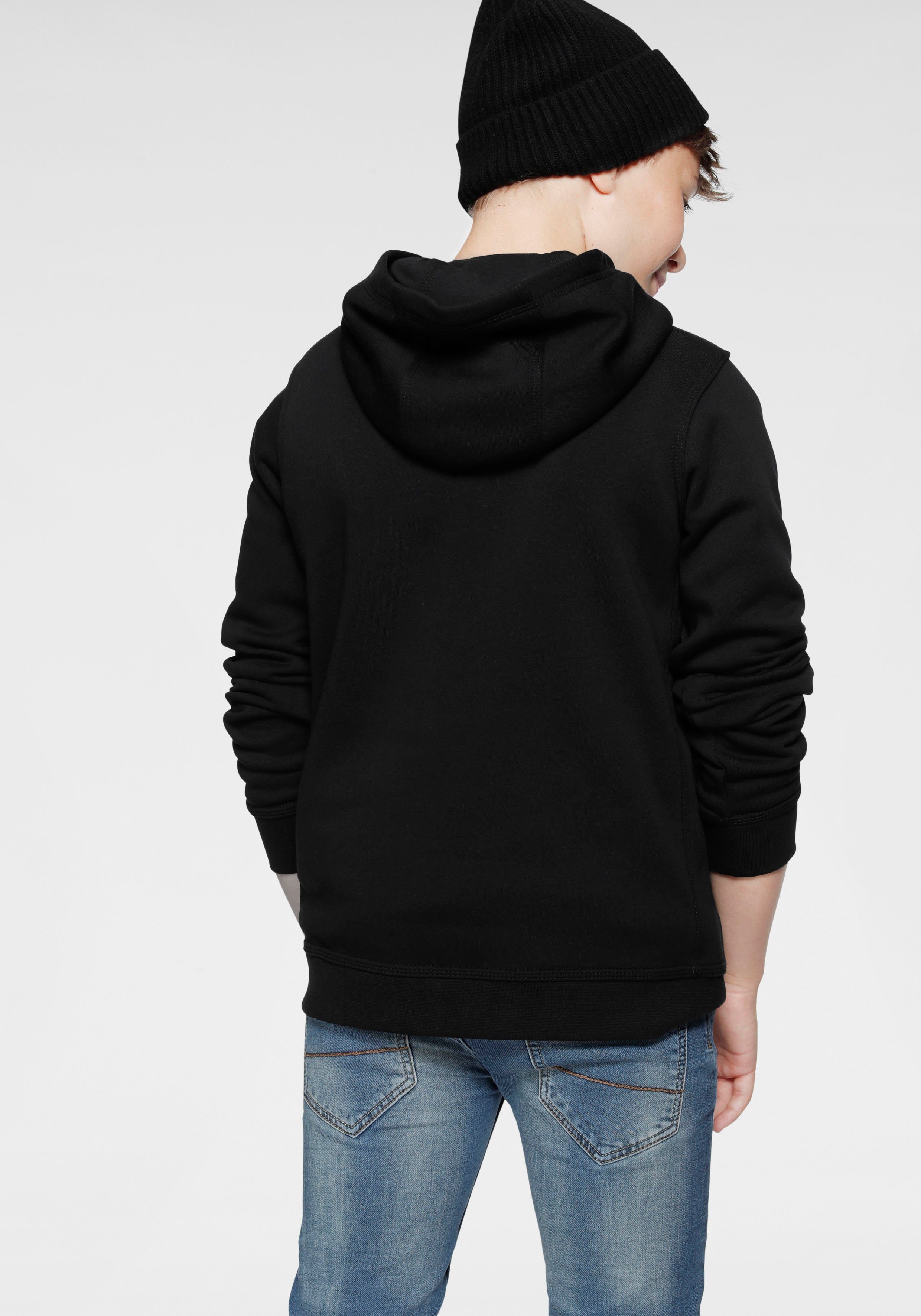 Sportswear Kapuzensweatshirt schwarz Fleece Kids' Big Pullover Hoodie Club Nike