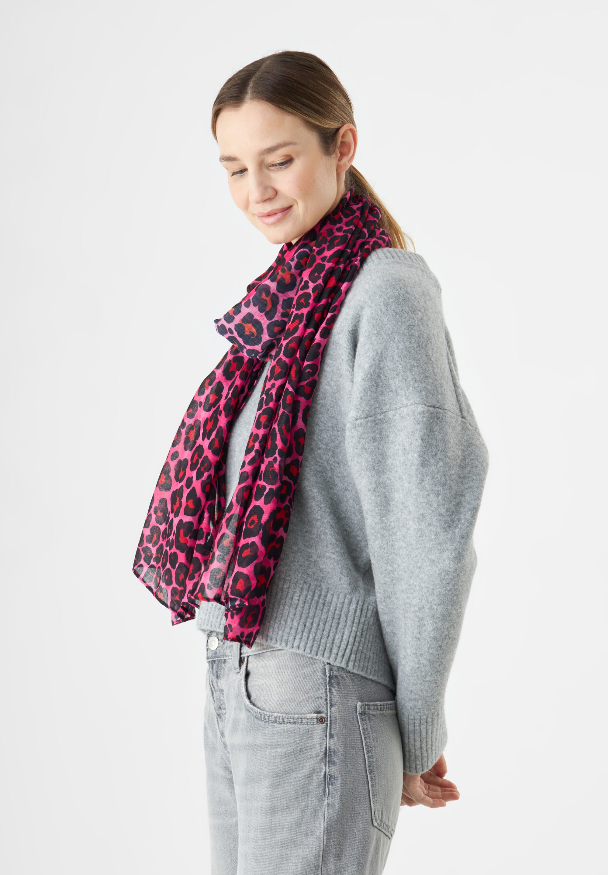 Codello Modeschal, (1-St), im Leopardenmuster günstig online kaufen