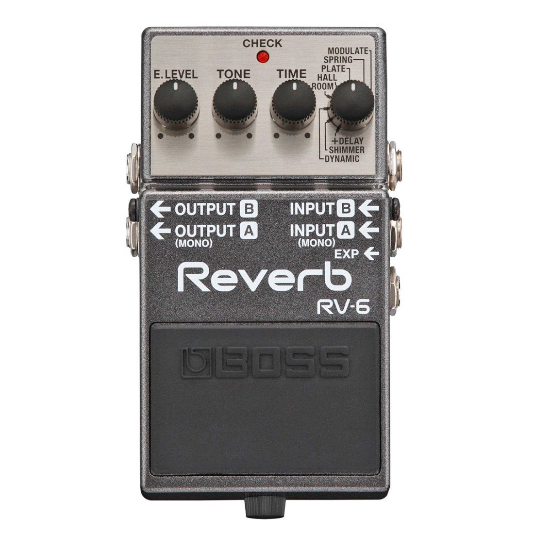 Boss by Roland E-Gitarre Boss RV-6 Reverb Pedal Studio-Hall