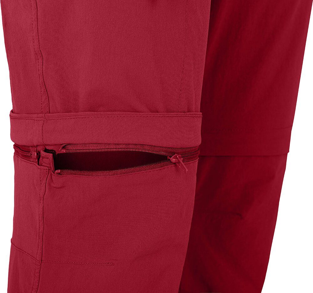 Bergson Outdoorhose BAKER ZIPP-Off Herren Wanderhose, vielseitig, pflegeleicht, Kurzgrößen, off Hose