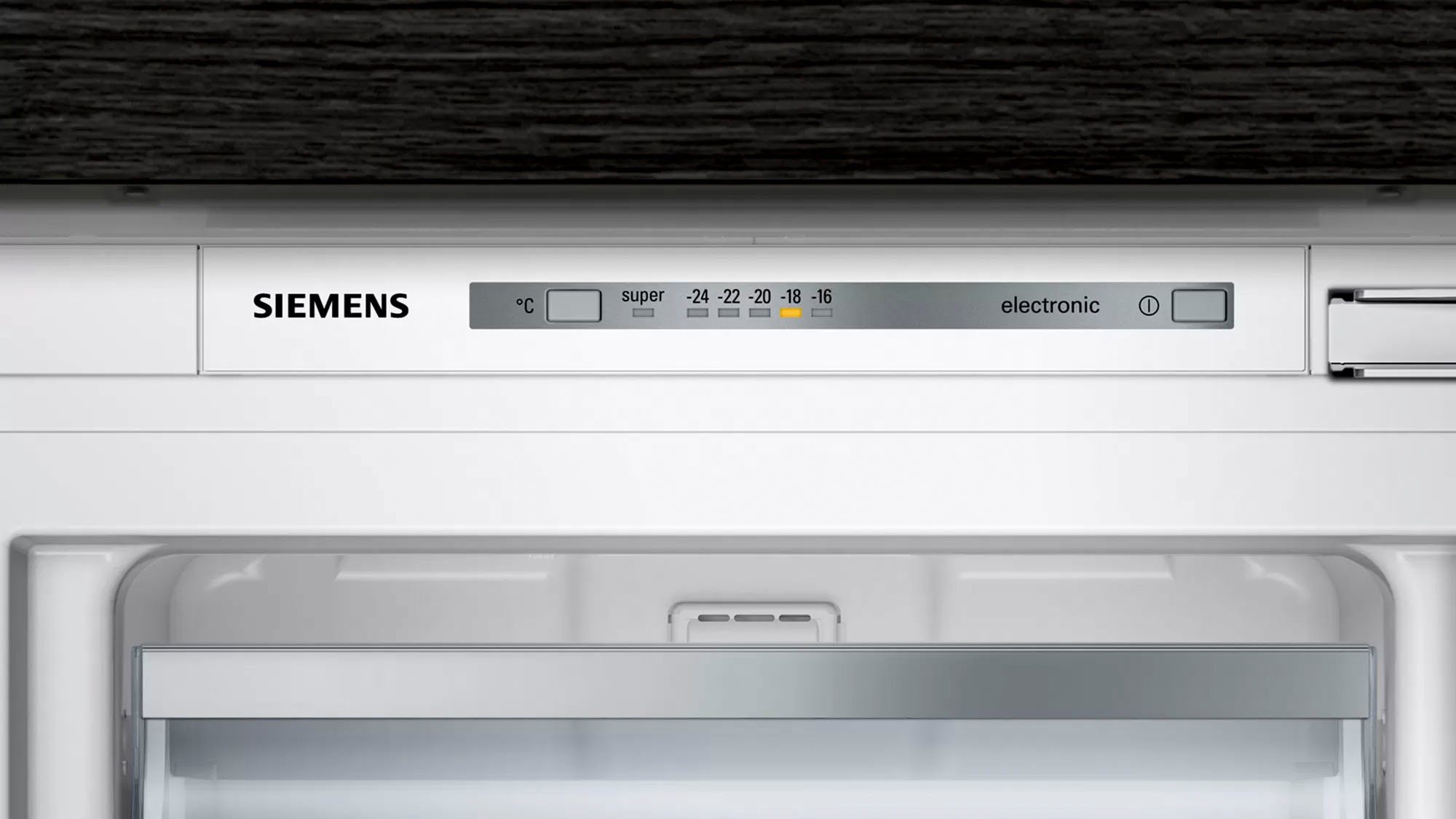 SIEMENS Einbaugefrierschrank iQ500 GI21VADD0, 87,4 cm hoch, 55,8 cm breit, Low Frost: geringere Eisbildung & schnelleres Abtauen
