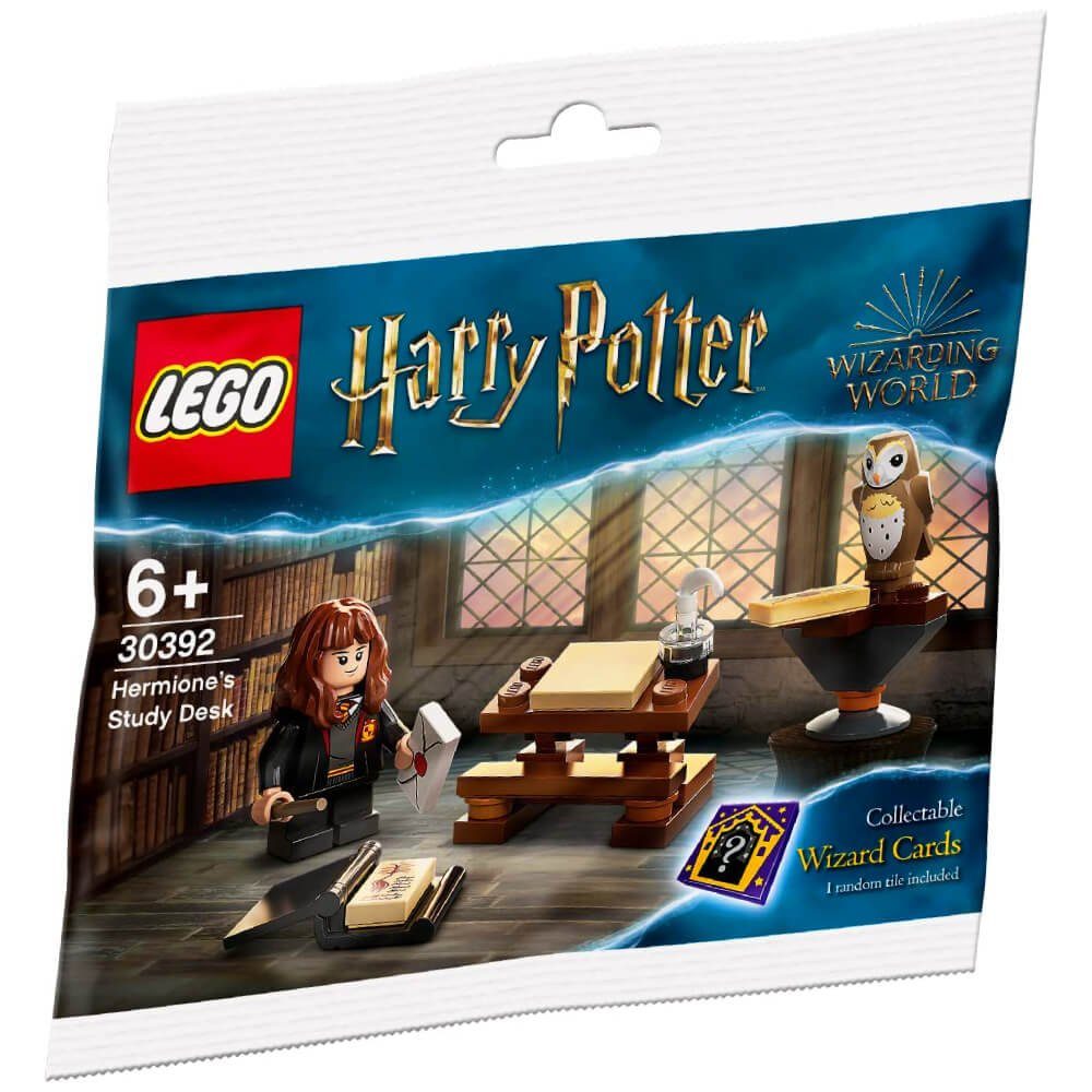 (LEGO), Figur LEGO® Minifiguren Study Hermione Desk - Lego® Study Potter™ Hermione Harry Desk, Spielfigur Figur 30392