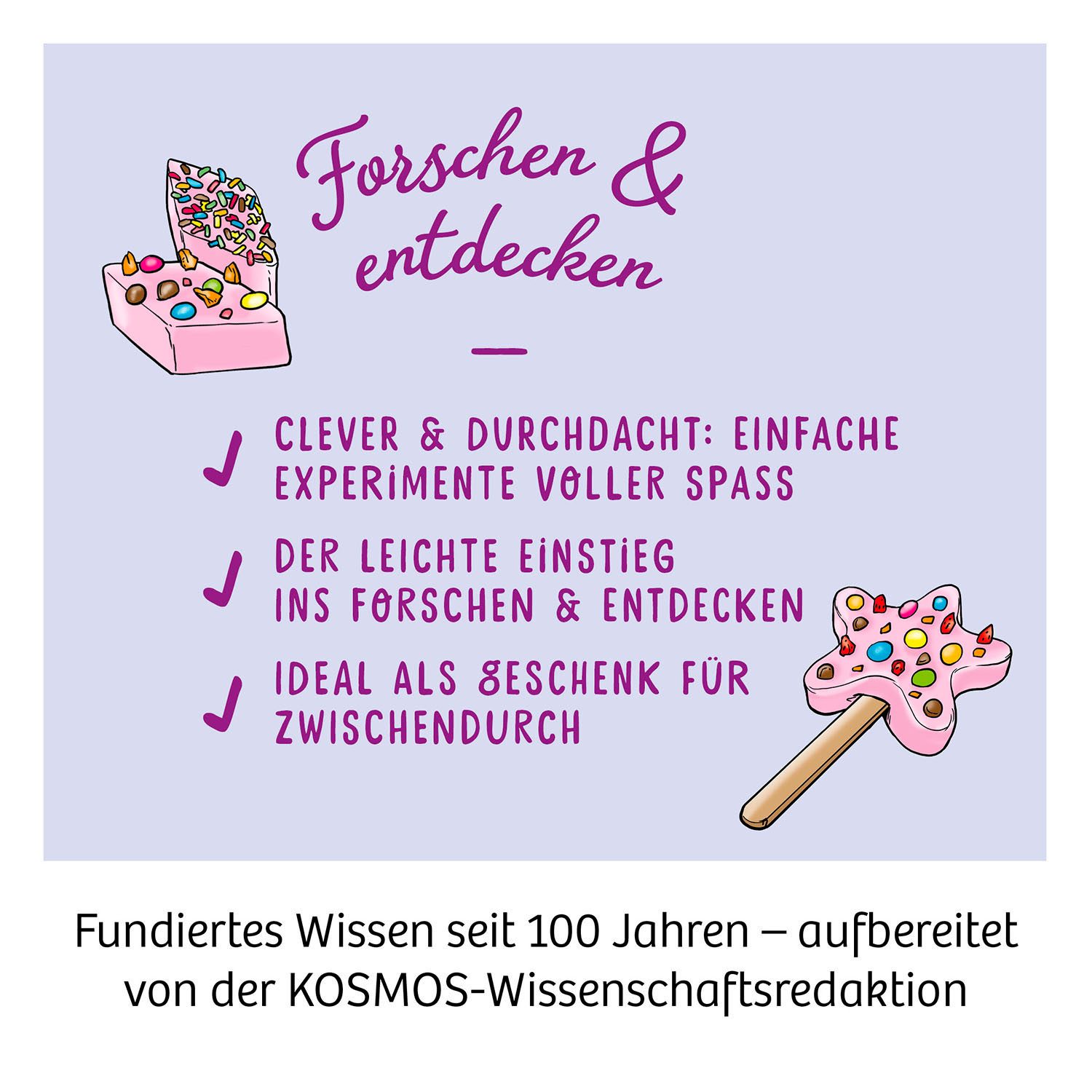 Kosmos Experimentierkasten Marshmallows, Made in Germany