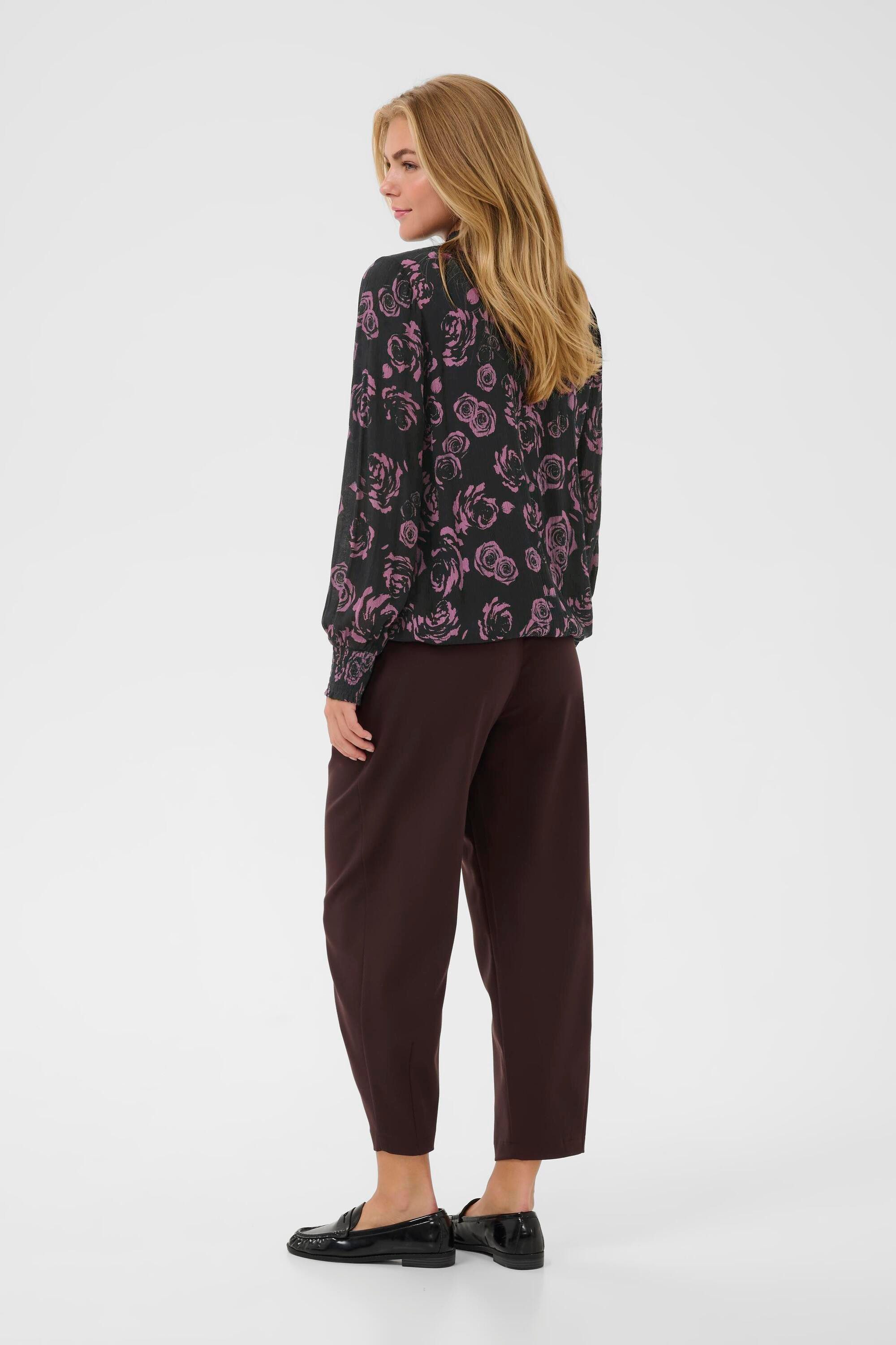 Langarmbluse Langarm-Bluse KAfay