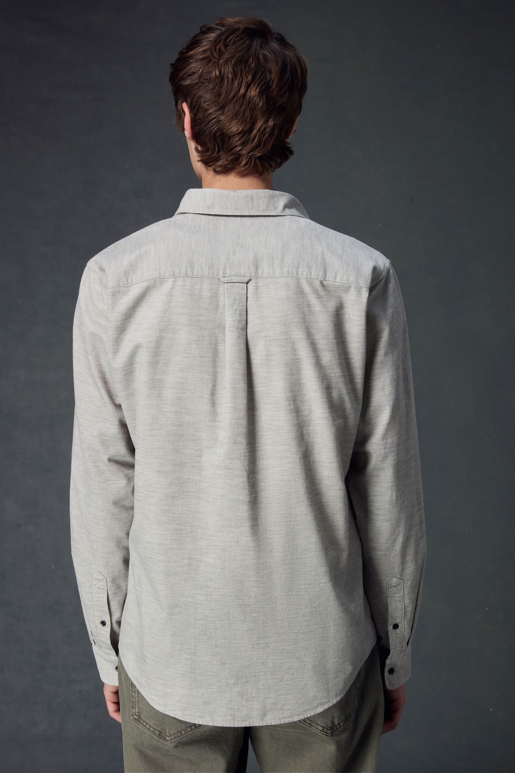 Next Langarmhemd Cord-Langarmshirt aus 100 % Baumwolle günstig online kaufen