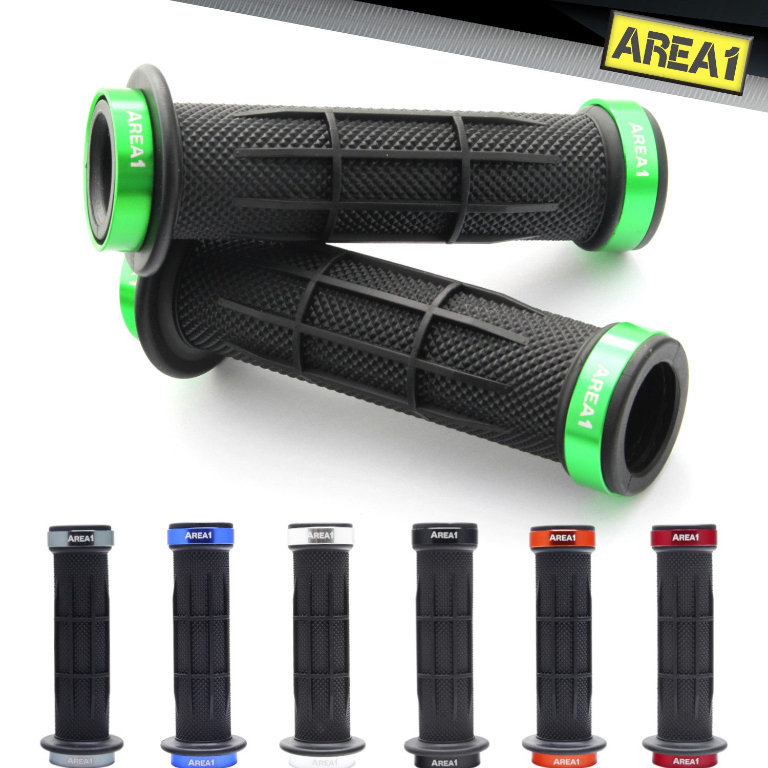 Area1 Griff Motorrad Motorroller Lenkergriffe 22/24-25mm