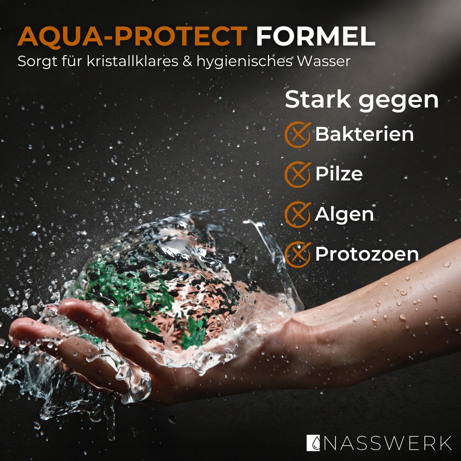 Nasswerk® Chlorgranulat Schnell wirkendes Chlorgranulat für Pool 1-15 kg Made in EU, 10 kg: Chlorgranulat 10 kg – Profiqualität für große Pools