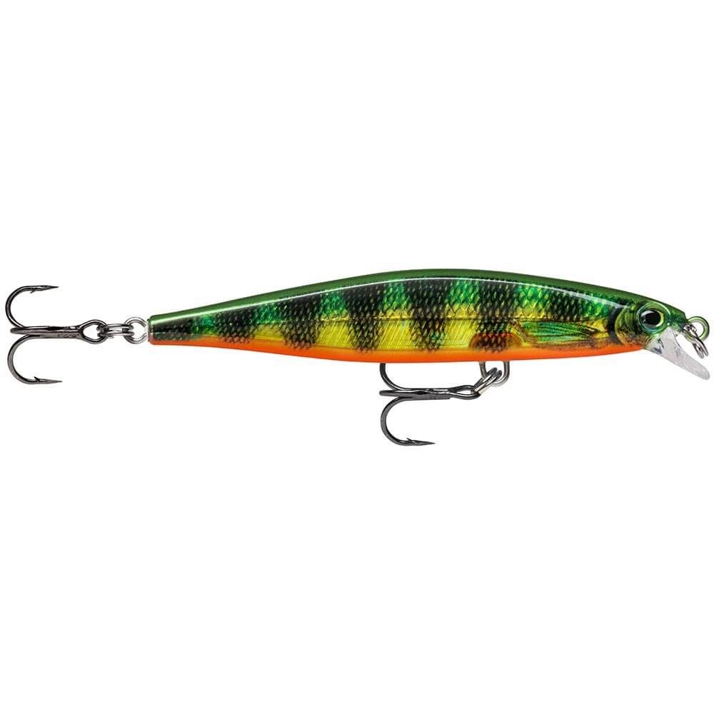 Rapala Kunstköder Rapala Shadow Rap Wobbler sinkend FTPE Fire Tiger Perch, (1-St)