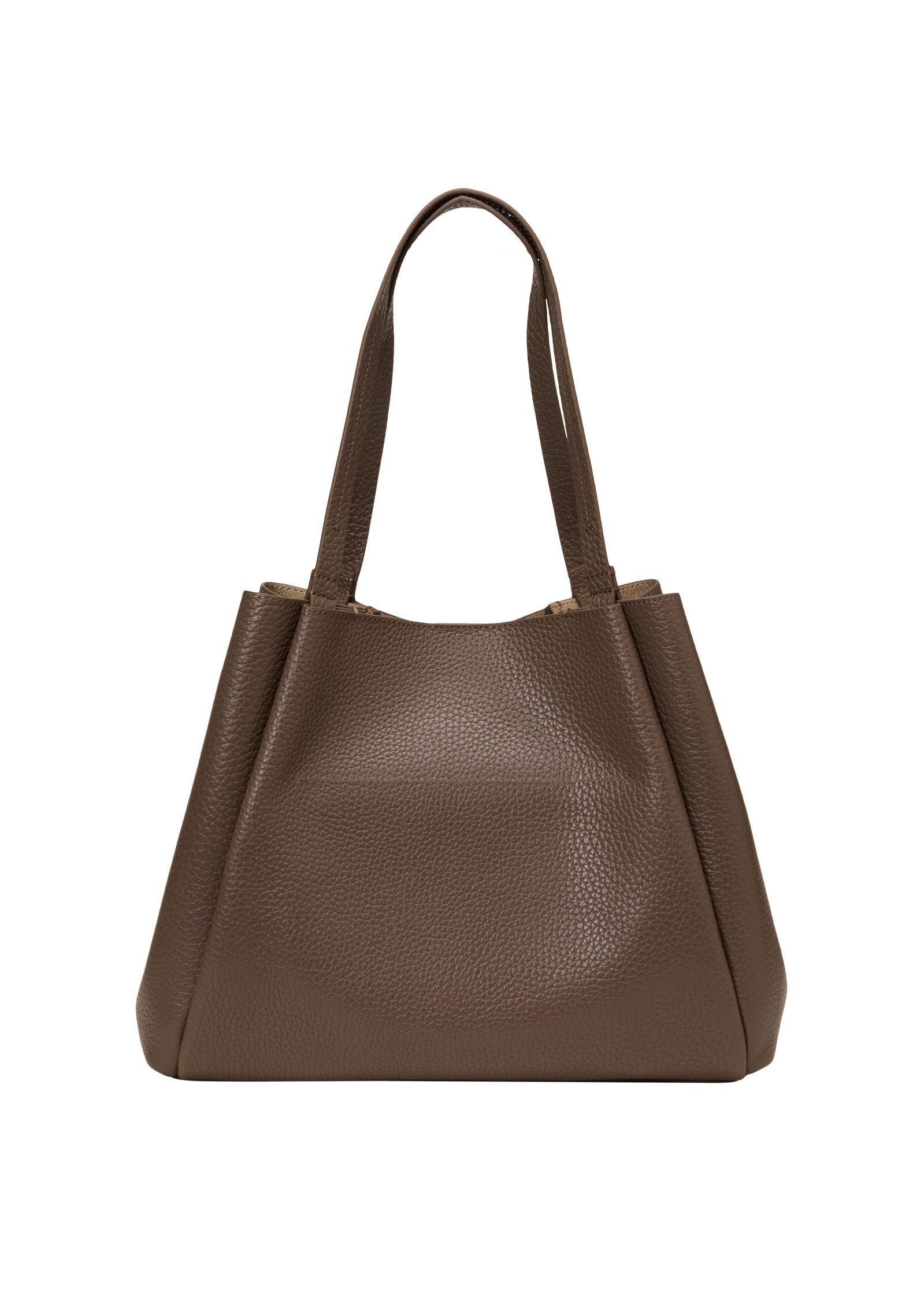 Marc O'Polo Shopper aus genarbtem Rindleder
