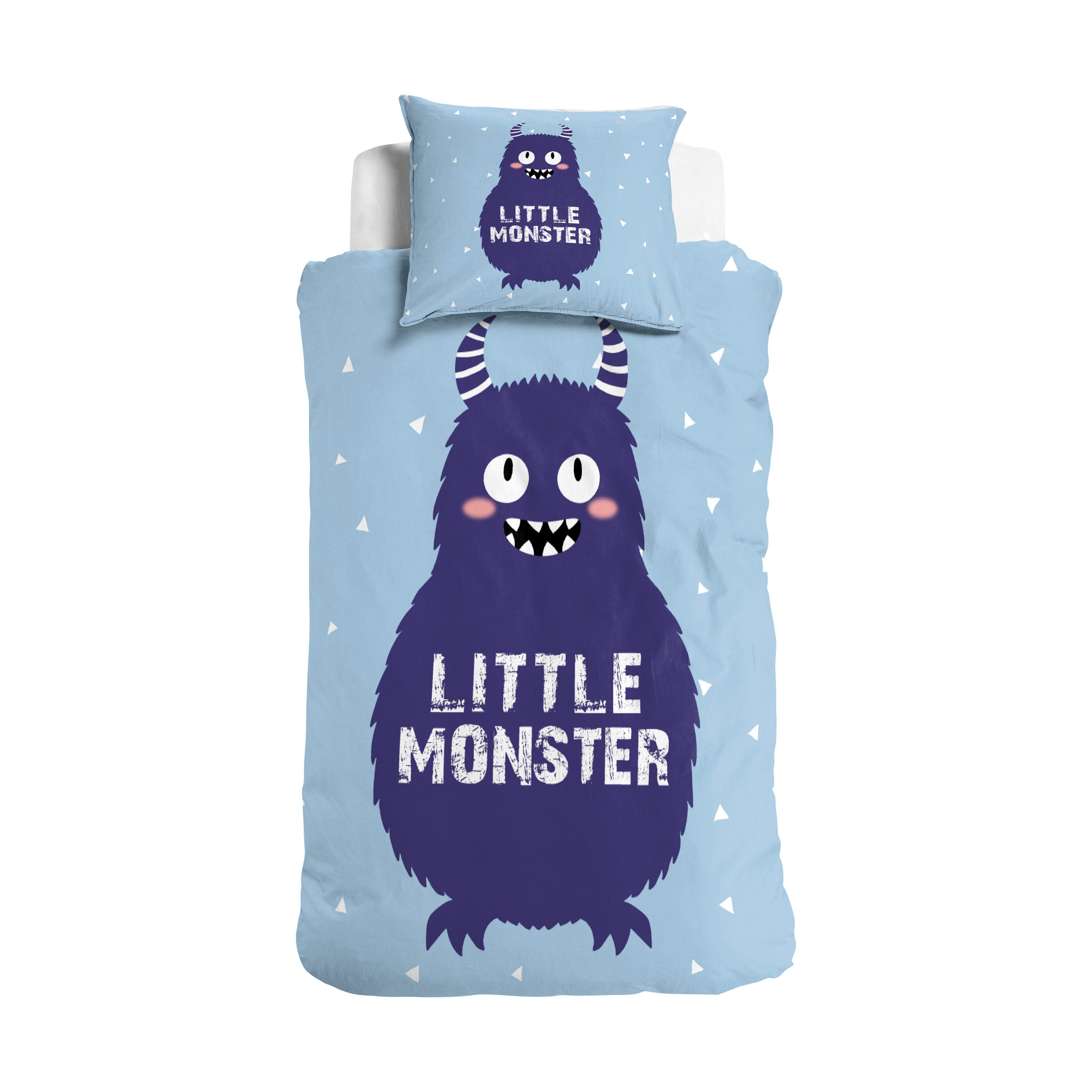 Kinderbettwäsche Little Monster Bettwäsche-Set, Little Monster, Ránforce, 2 teilig