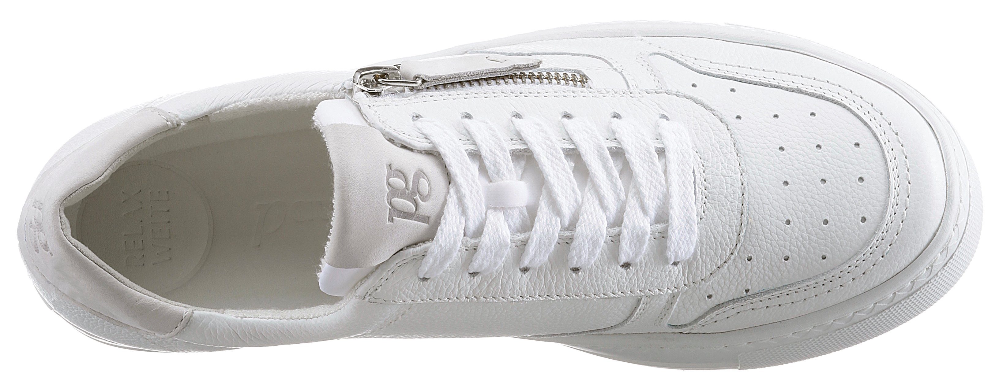Paul Green Sneaker schlichten im white/offwhite Design
