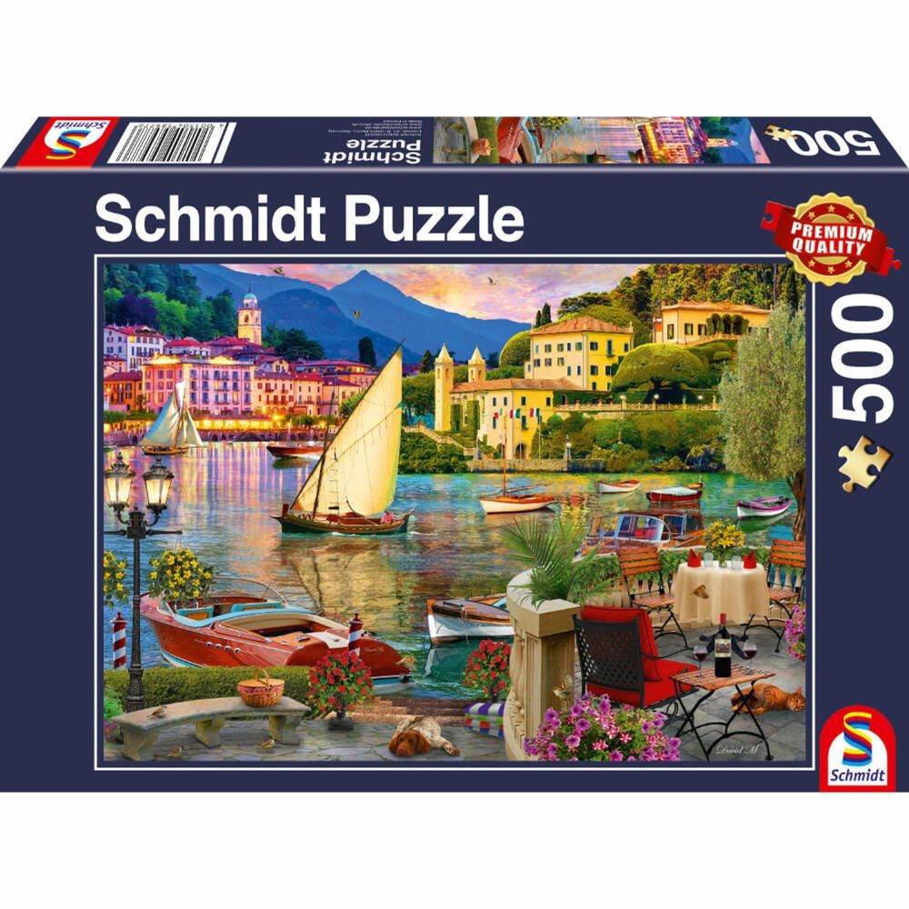 Schmidt Spiele Puzzle Italenisches Fresko 500 Teile, 500 Puzzleteile