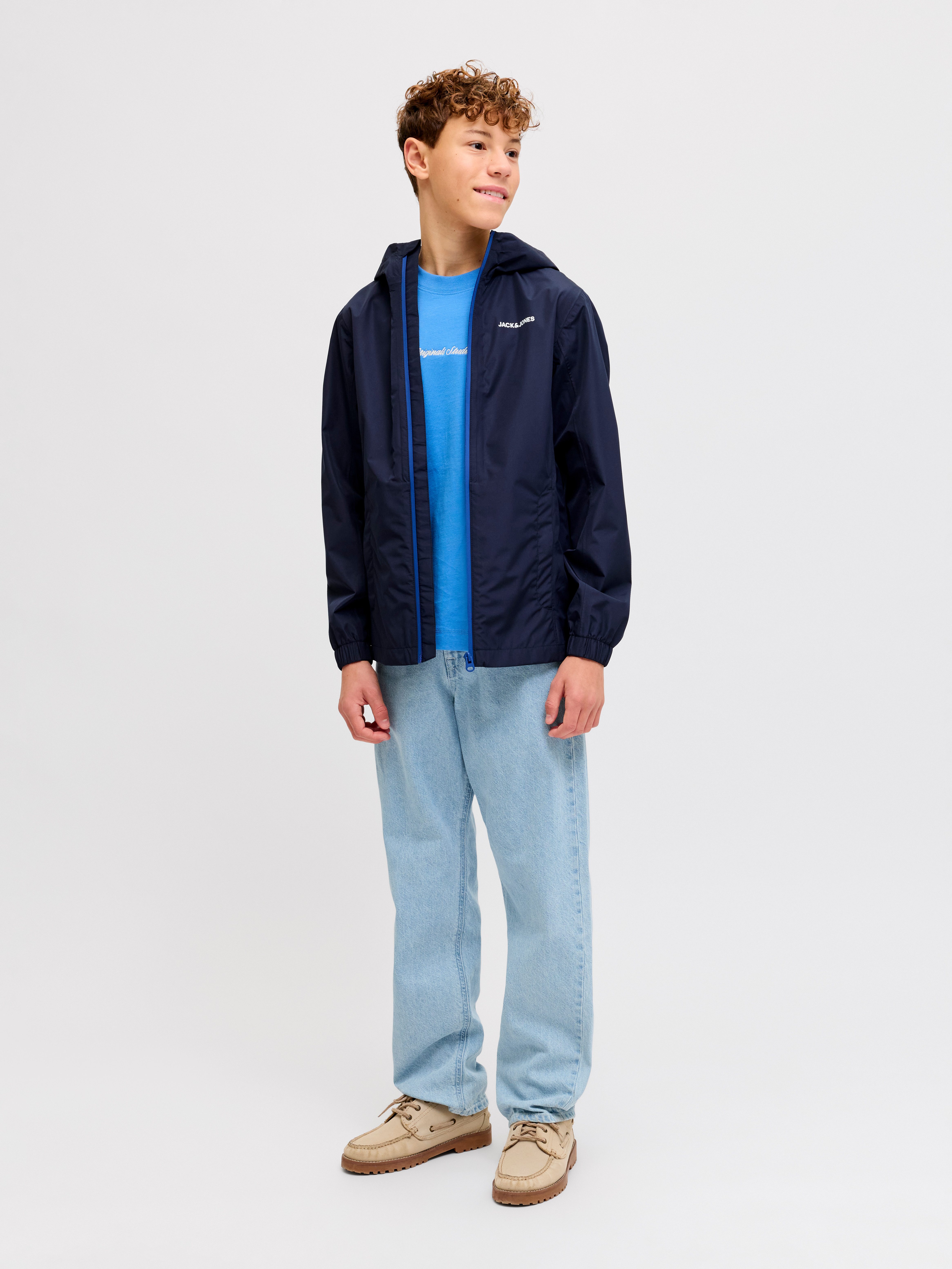 Jack & Jones Junior Regenjacke JJEFLYNN RAIN JACKET SN JNR – Bild 4 von 5