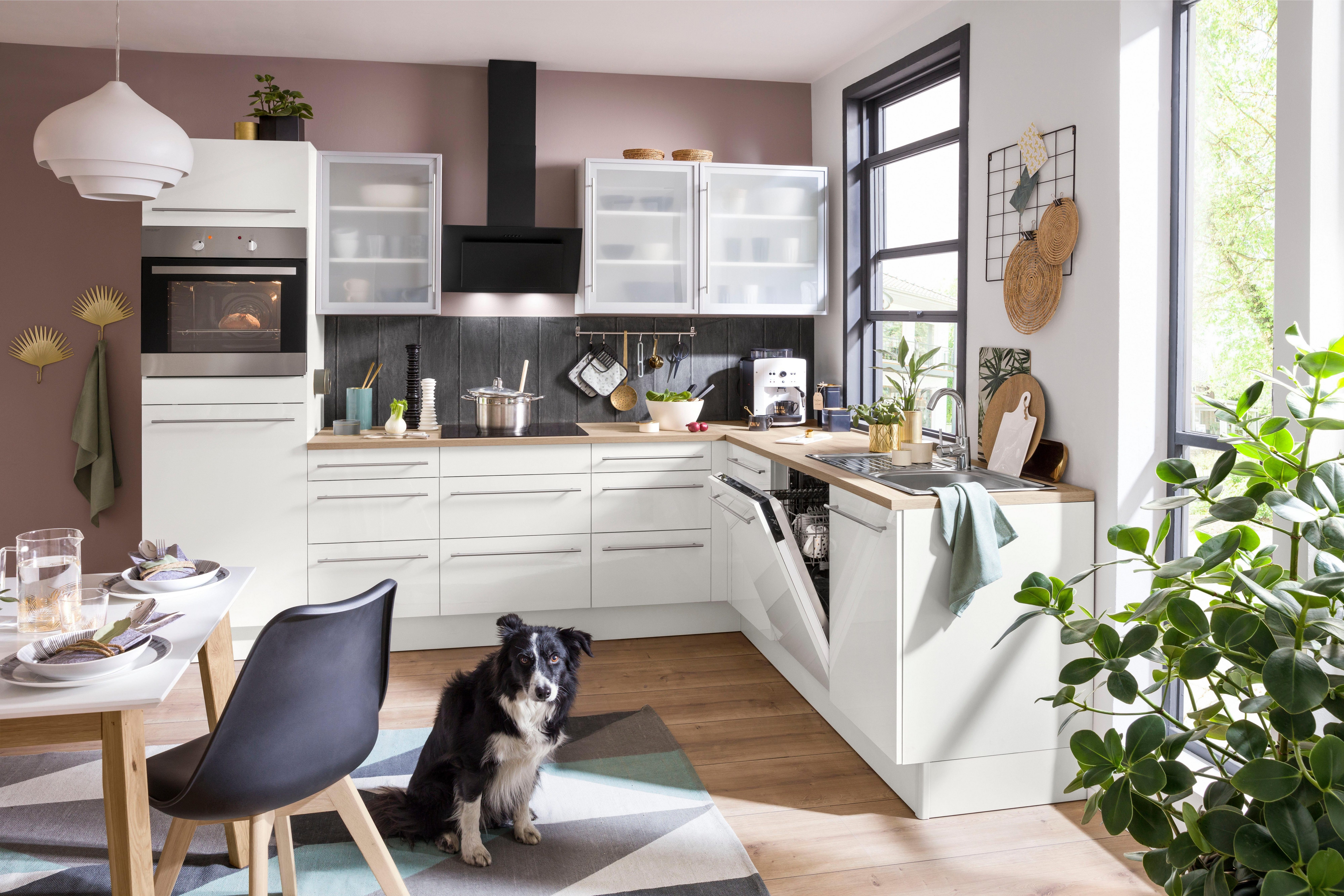 OPTIFIT Winkelküche "Bern" Stellbreite 285x225 cm, wahlweise mit E-Geräten günstig online kaufen