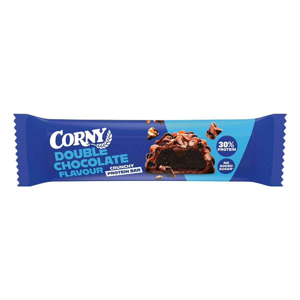 CORNY Protein Crunchy Double Chocolate Flavour Riegel, 45 g Proteinriegel, 30 % Protein