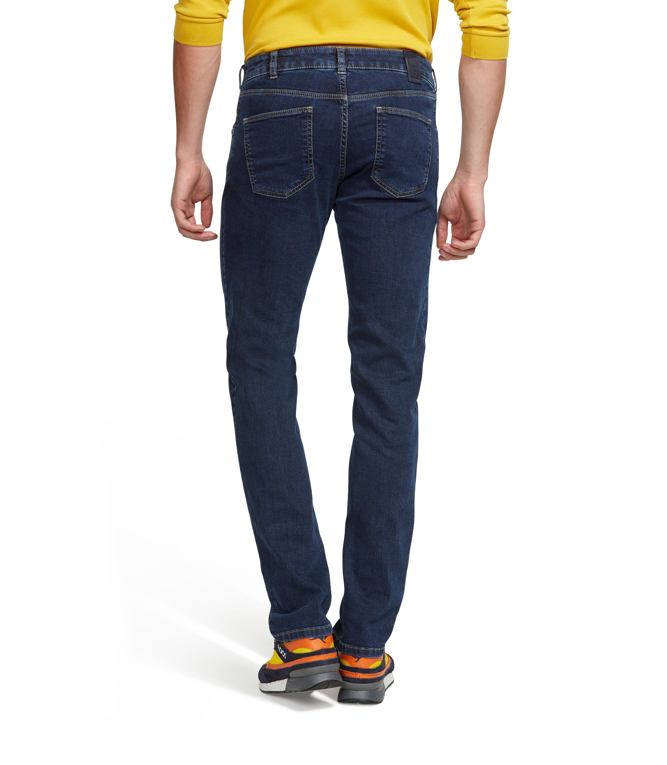 MEYER 5-Pocket-Jeans M5 Super-Slim M5 Super-Slim mit Super Stretch-Denim