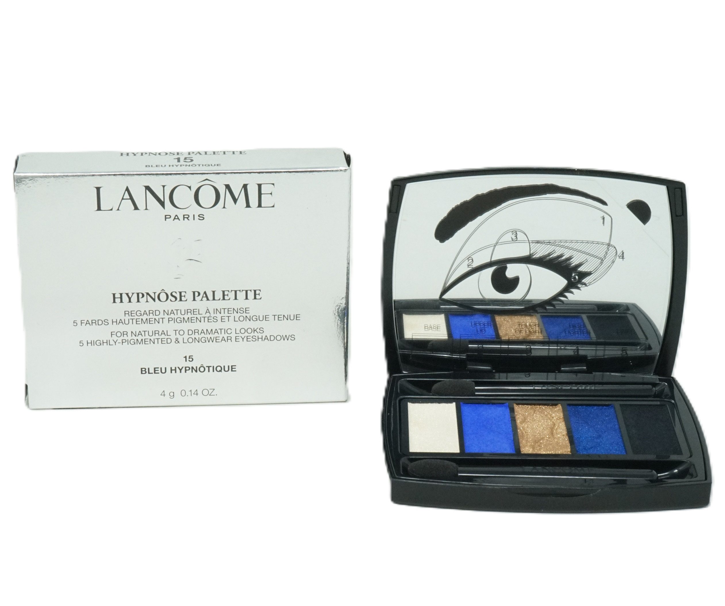 LANCOME Lidschatten Lancome Hypnose Palette Lidschatten 4g Bleu Hypnotique 15