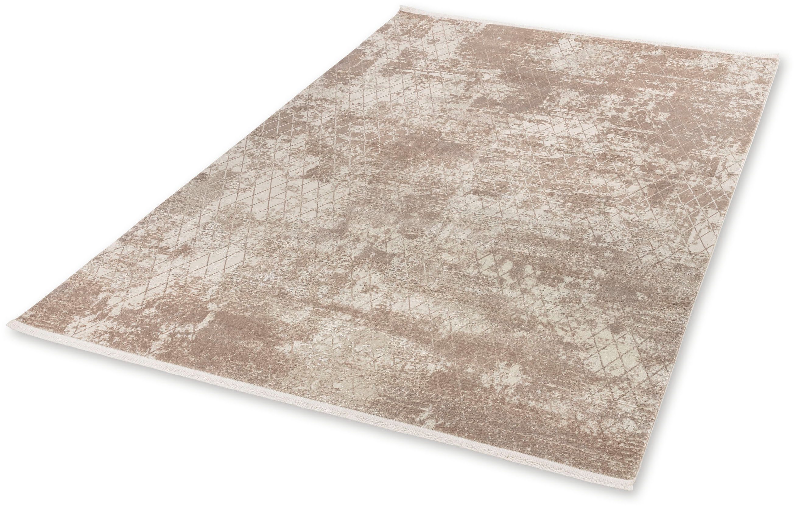 SCHÖNER WOHNEN-Kollektion Teppich Vision 241, rechteckig, Höhe: 7 mm, Viskoseteppich mit Glanz, Wohnzimmer