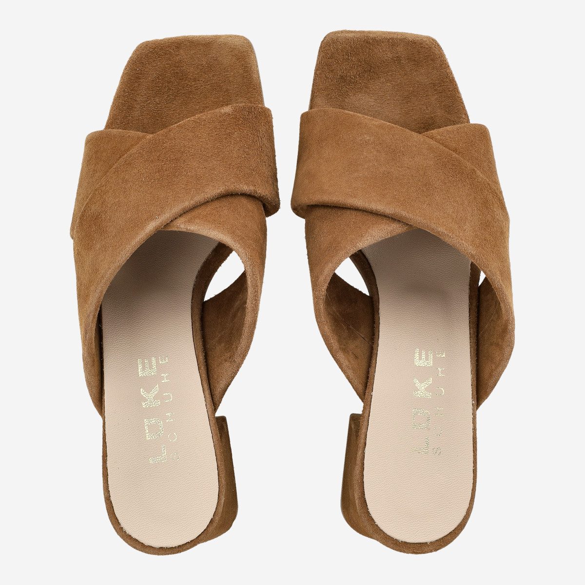 Lüke Schuhe Lüke Schuhe HIMA LEGNO, Sandaletten, Braun, Damen Sandalette