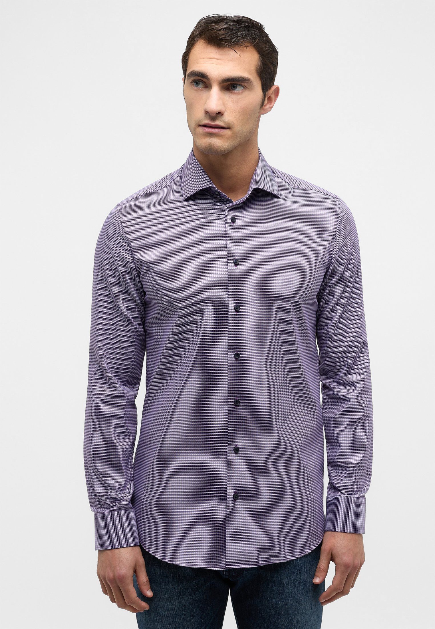 Eterna Langarmhemd SLIM FIT NON IRON günstig online kaufen