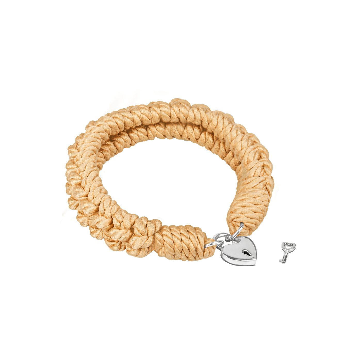 EIS Erotik-Halsband EIS 'Halsband im Paare, mit Kordel-Design', D-Ring für Sex-Spielzeug