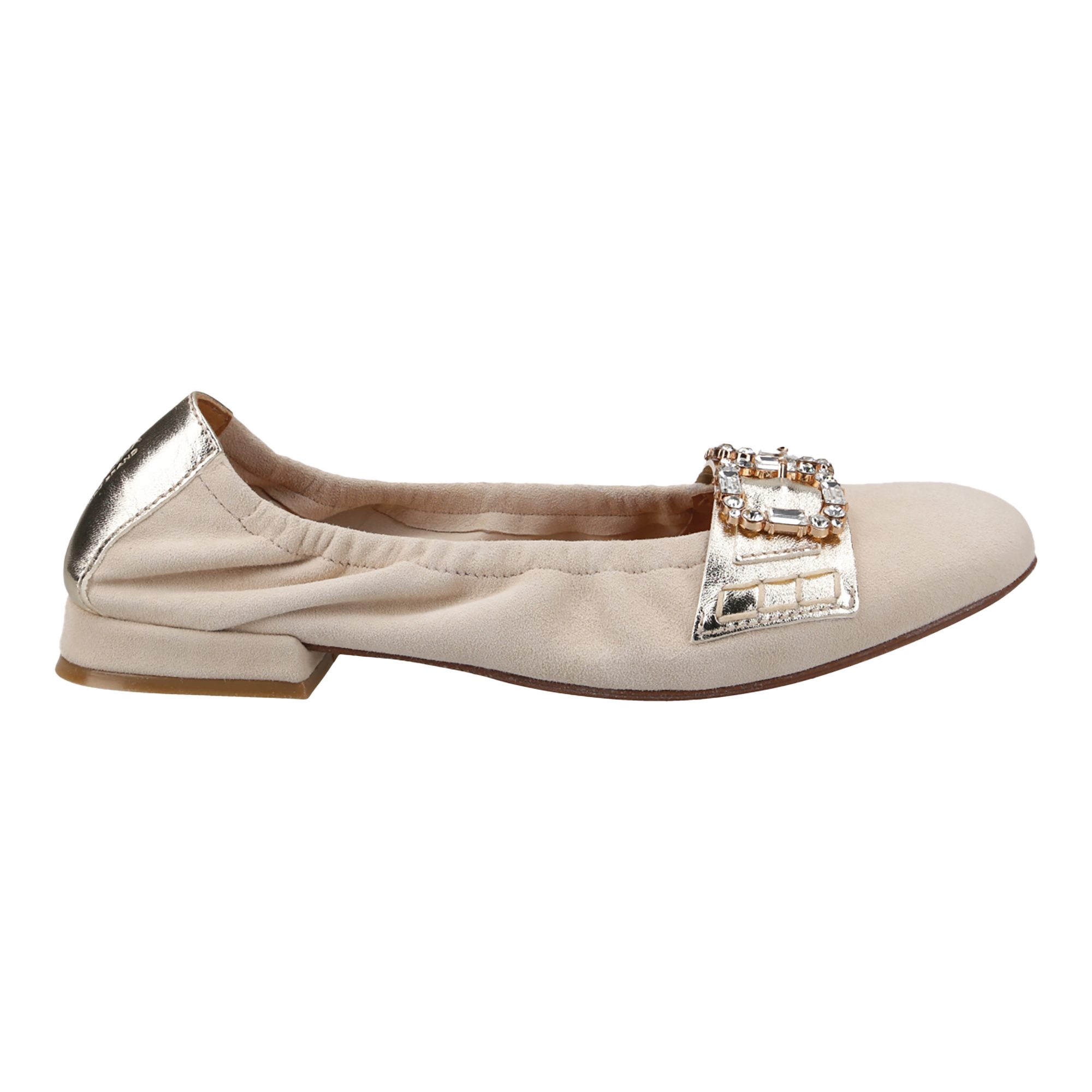 Donna Carolina Donna Carolina ADRIEL CLASP 51.170.011F-001, Ballerina, Beige, Damen Ballerina