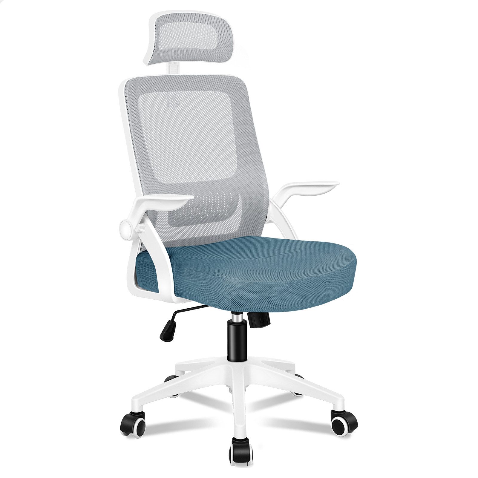 ALFORDSON mit S-Kurven-Design und hochwertigen Materialien, 360° drehbar und 10 cm höhenverstellbar für Sitzen