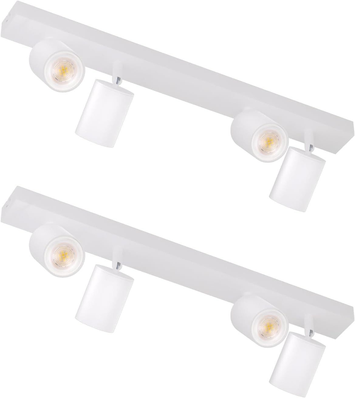 ZMH Deckenstrahler 4 Flammig GU10 Modern-Design günstig online kaufen